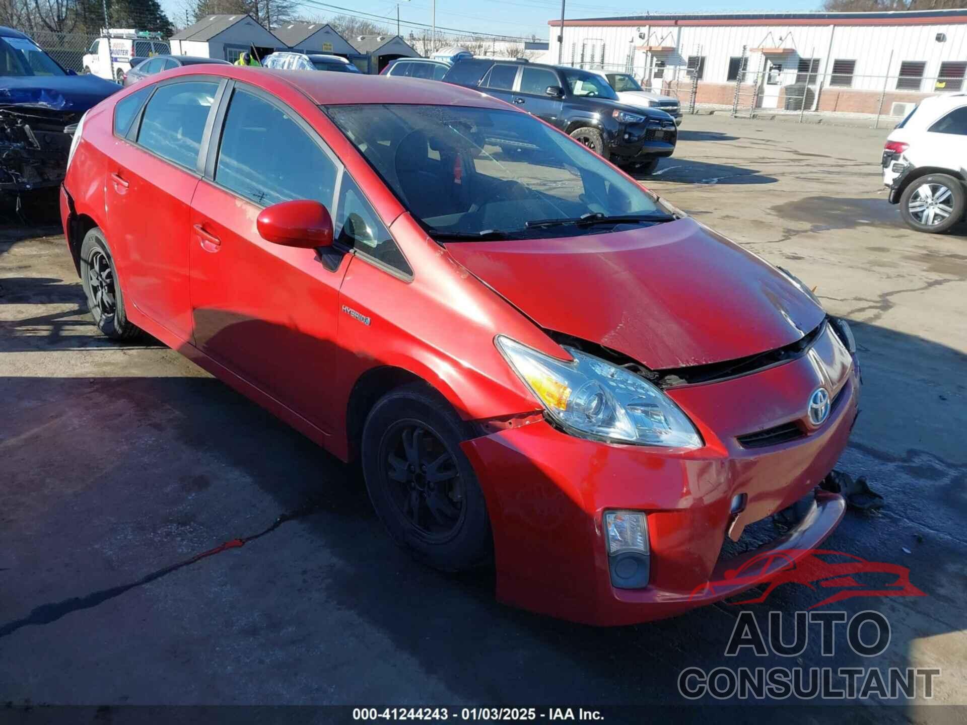 TOYOTA PRIUS 2011 - JTDKN3DU3B1356349