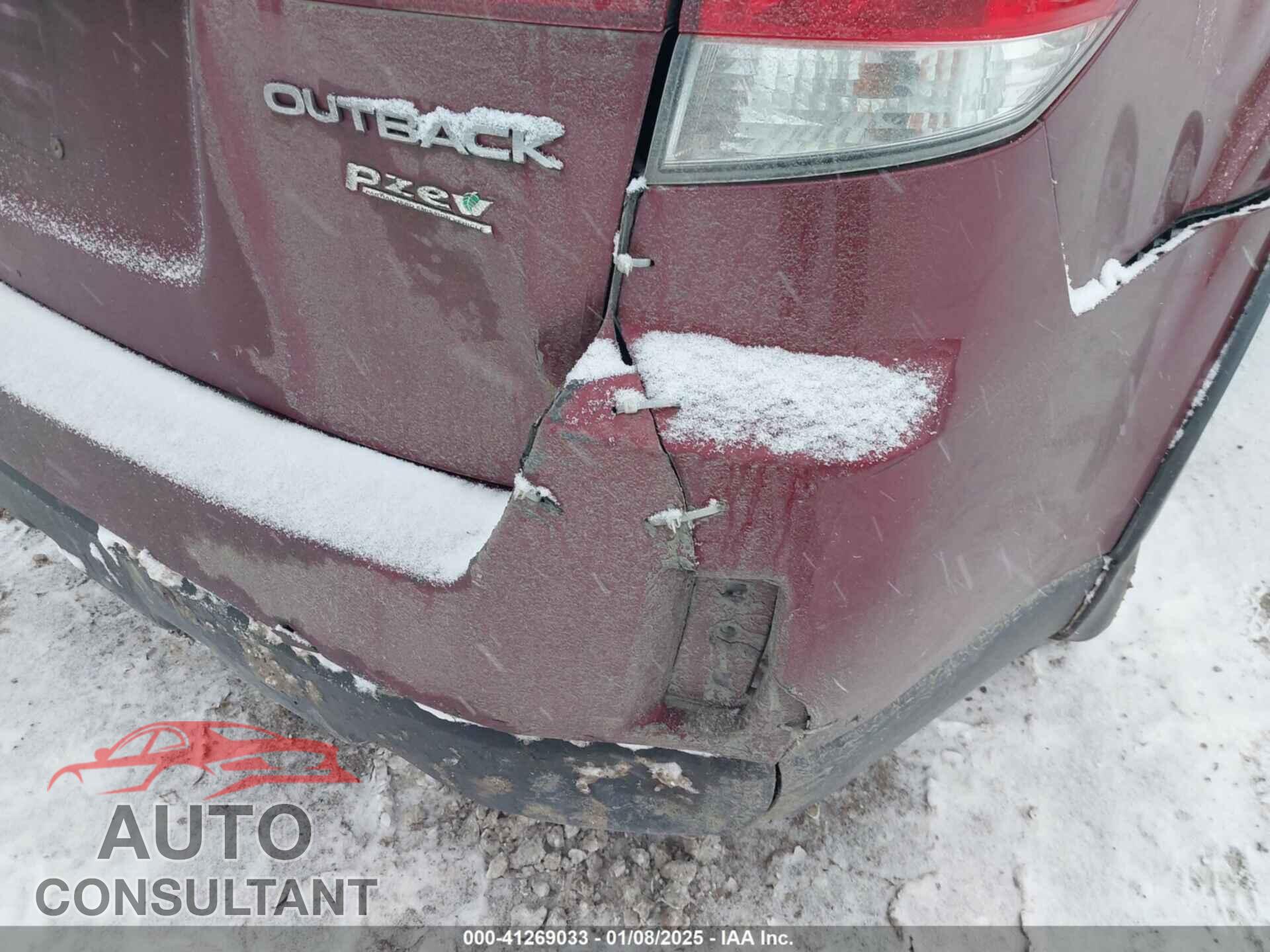 SUBARU OUTBACK 2011 - 4S4BRBLC9B3400538