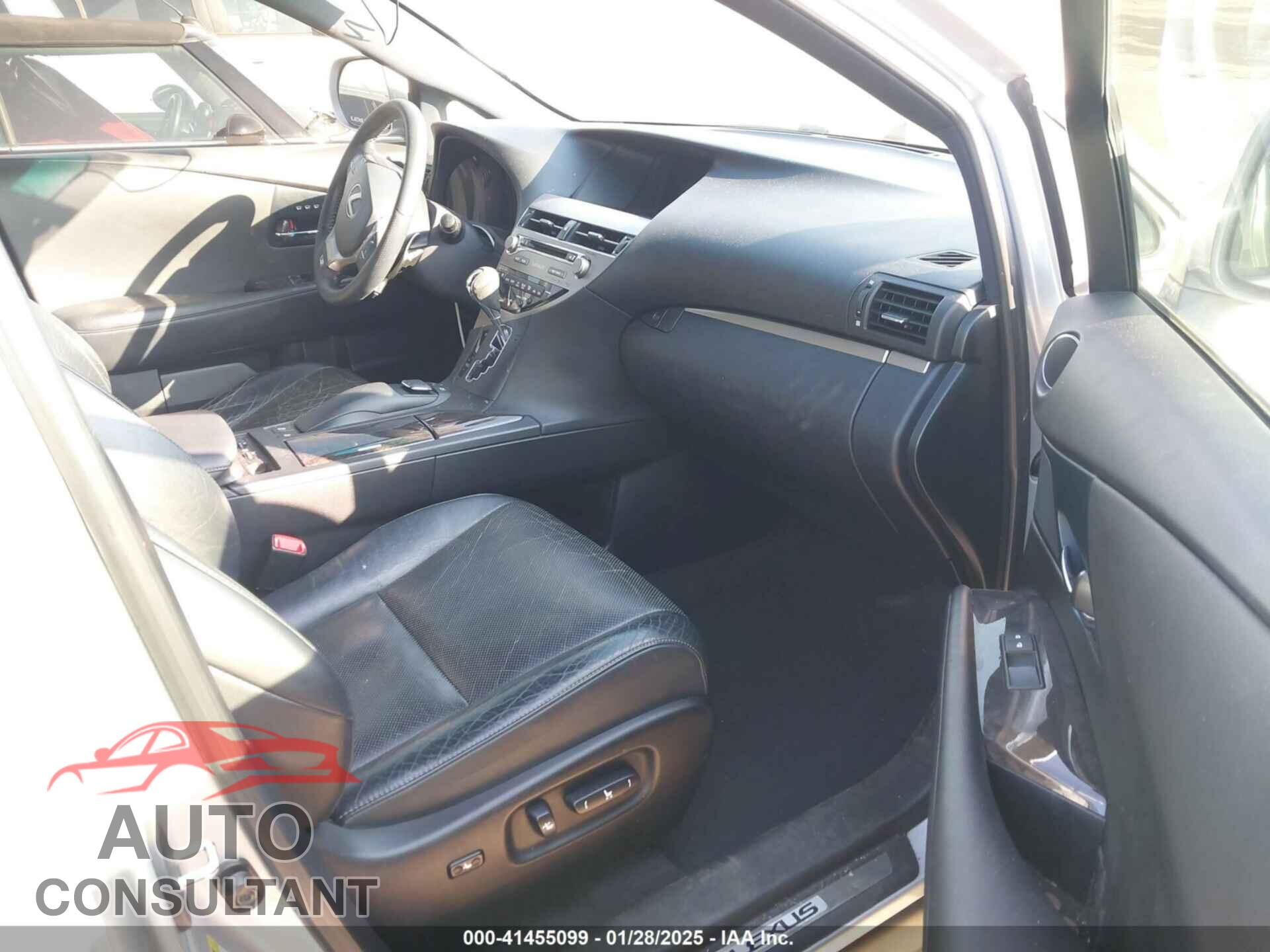 LEXUS RX 350 2013 - 2T2BK1BA9DC176227