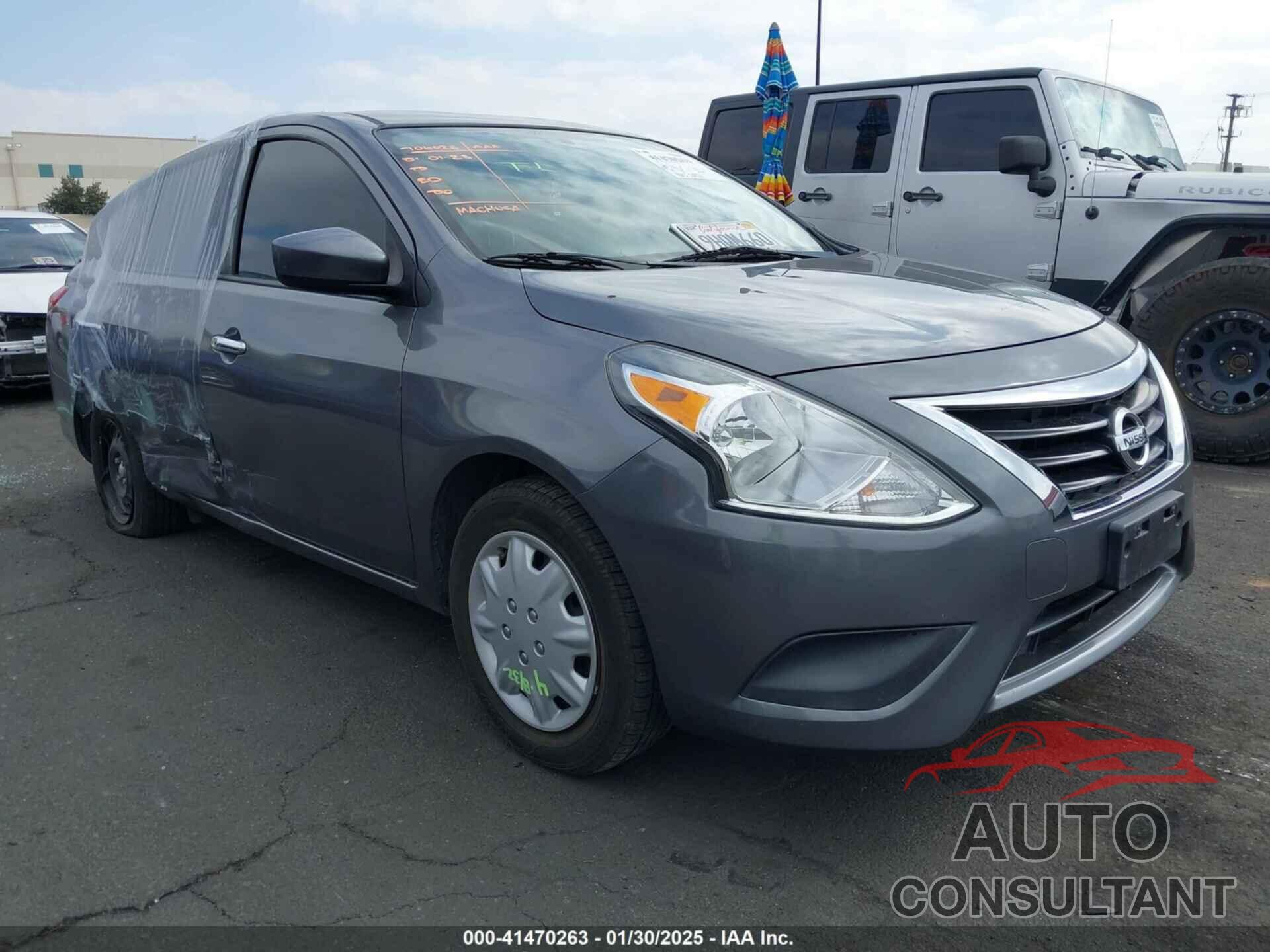 NISSAN VERSA 2019 - 3N1CN7AP2KL850837