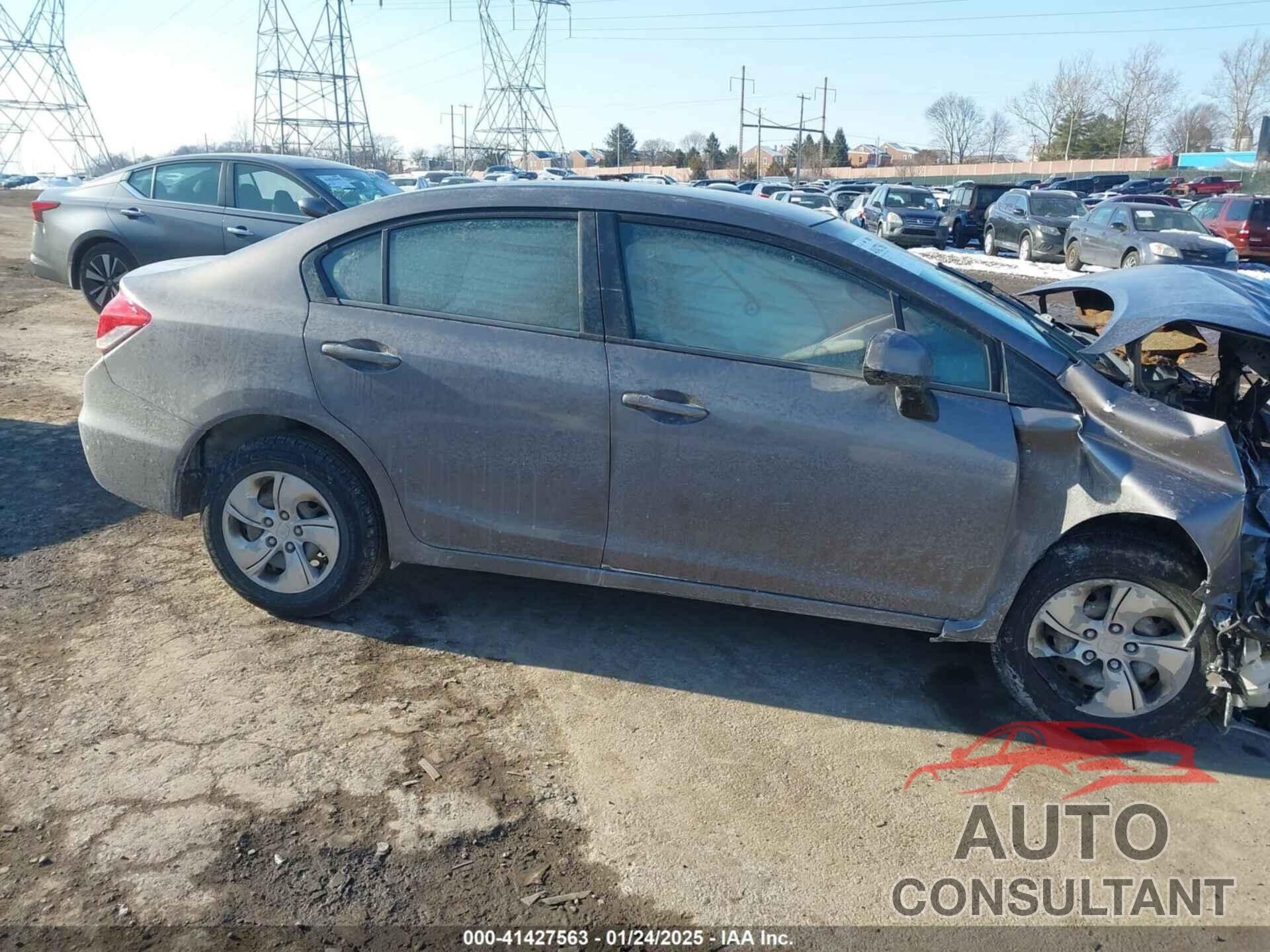 HONDA CIVIC 2013 - 19XFB2F52DE209210