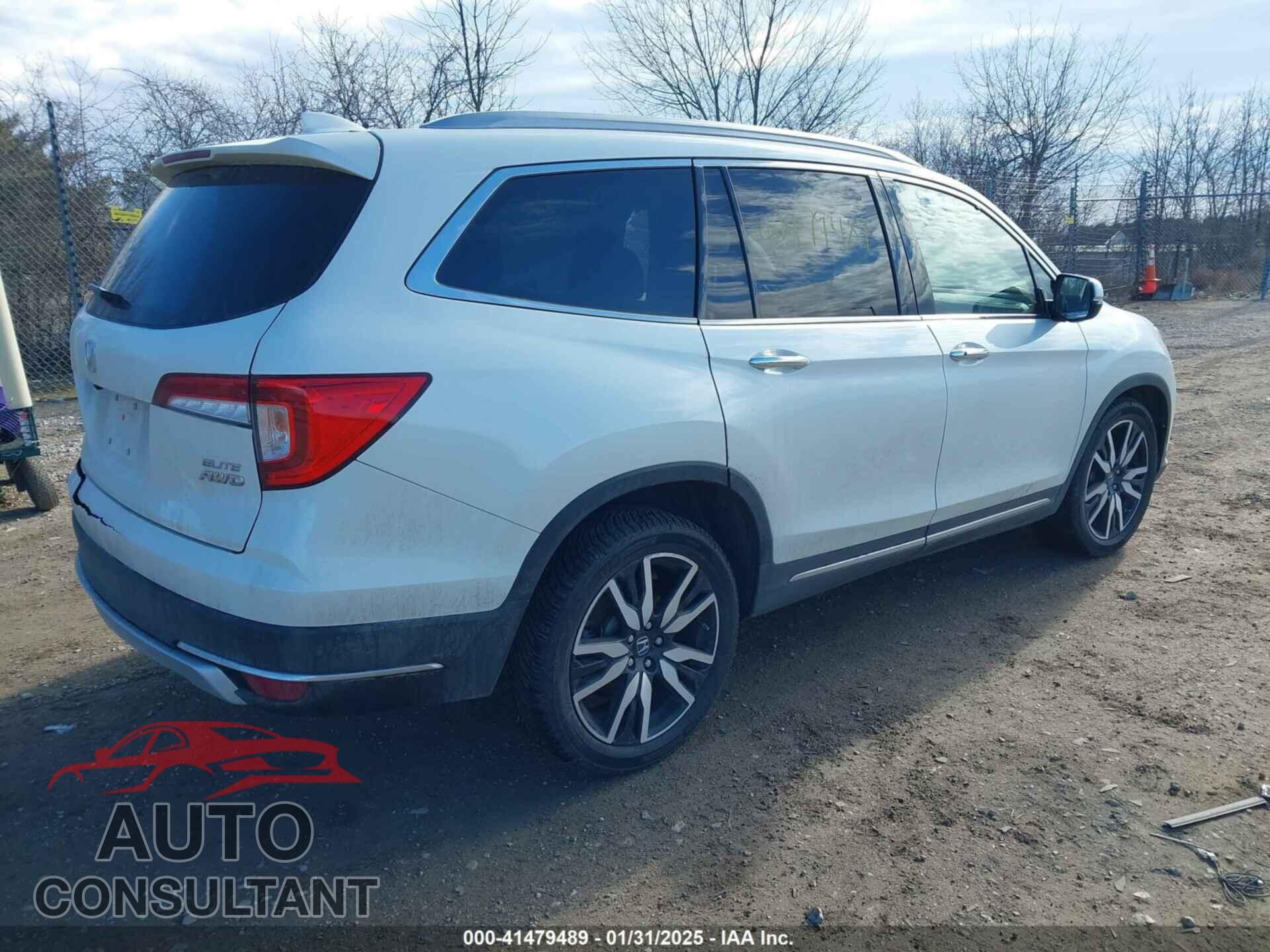 HONDA PILOT 2019 - 5FNYF6H07KB060242