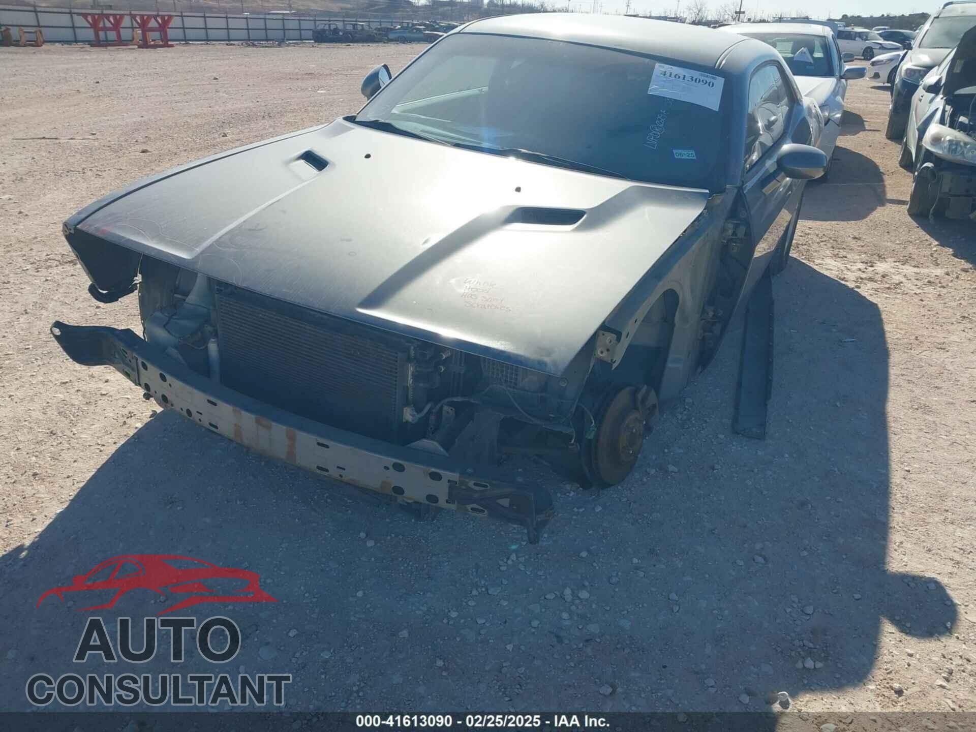 DODGE CHALLENGER 2012 - 2C3CDYAGXCH285791