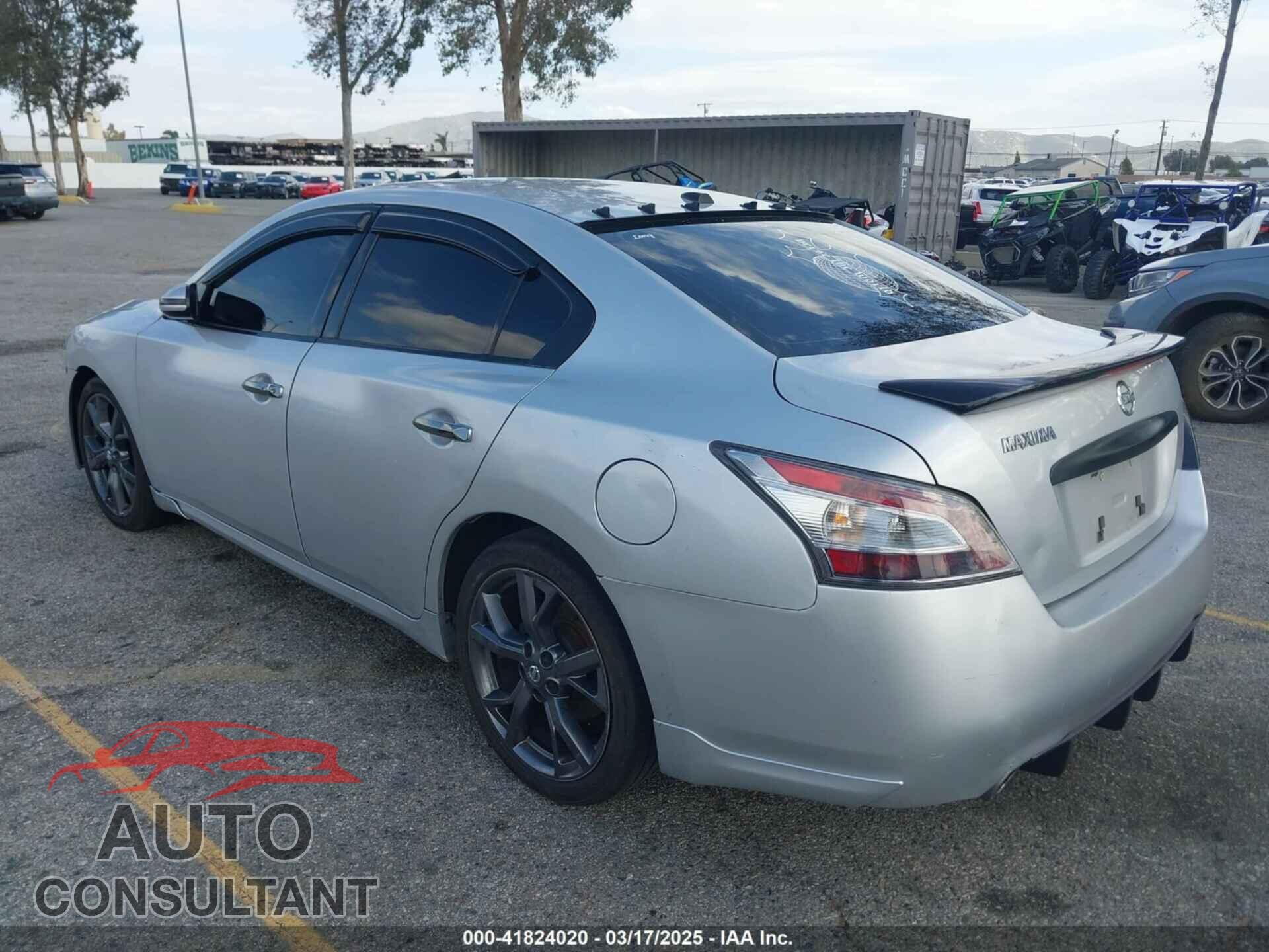 NISSAN MAXIMA 2013 - 1N4AA5AP4DC822501