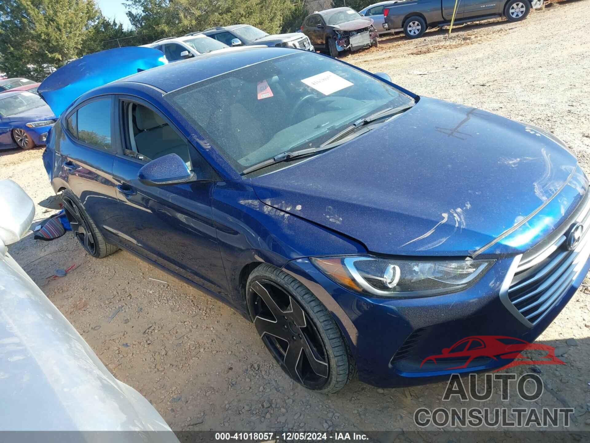 HYUNDAI ELANTRA 2017 - 5NPD74LF9HH140812