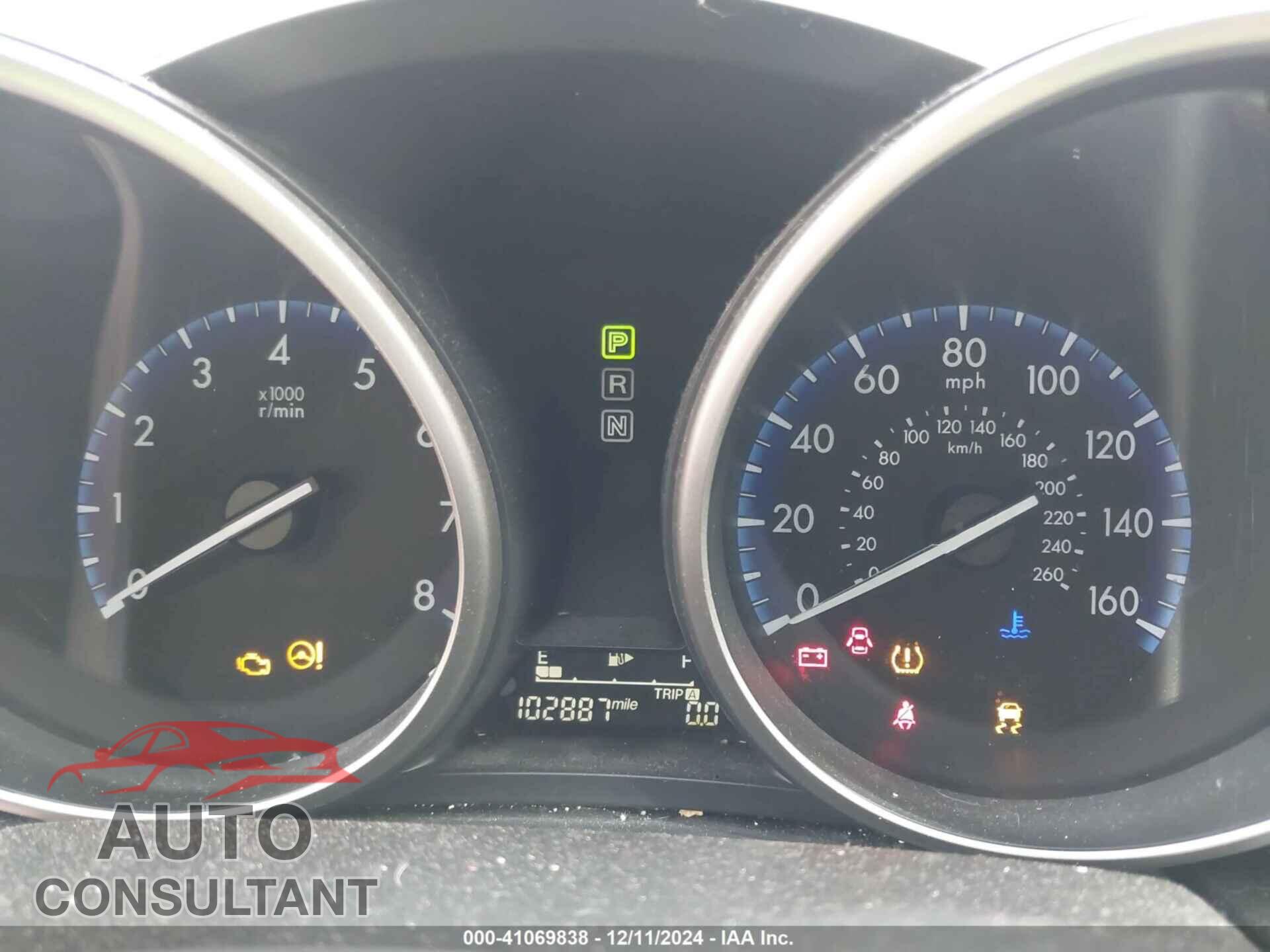 MAZDA MAZDA3 2012 - JM1BL1V88C1576776