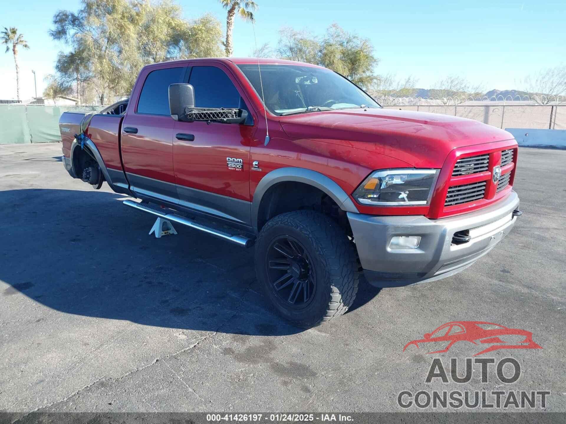 DODGE RAM 2500 2010 - 3D7UT2CL6AG150448