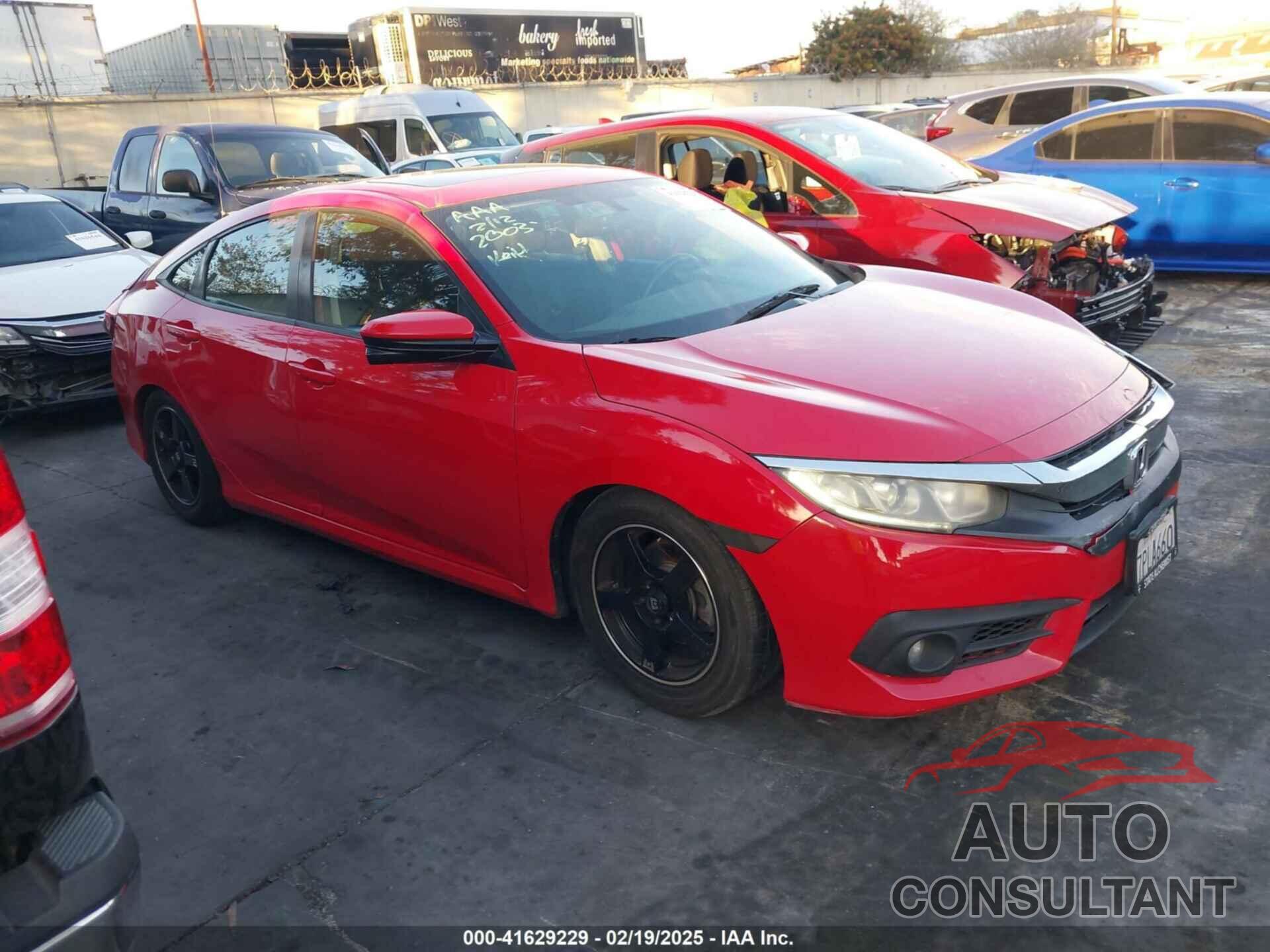 HONDA CIVIC 2016 - 2HGFC2F74GH518573