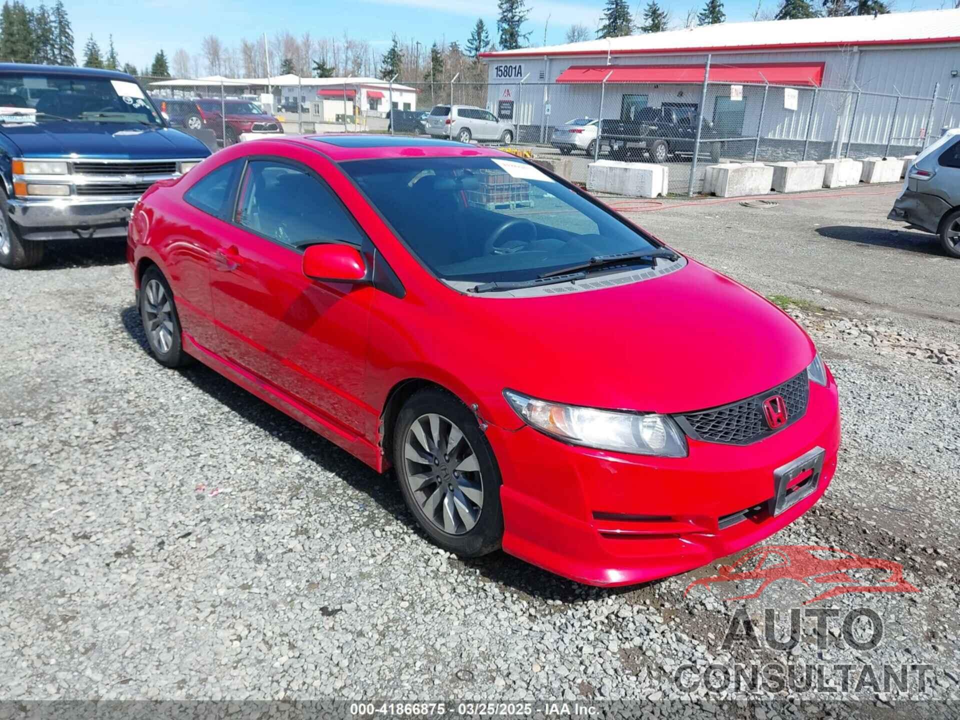 HONDA CIVIC 2009 - 2HGFG12899H524658