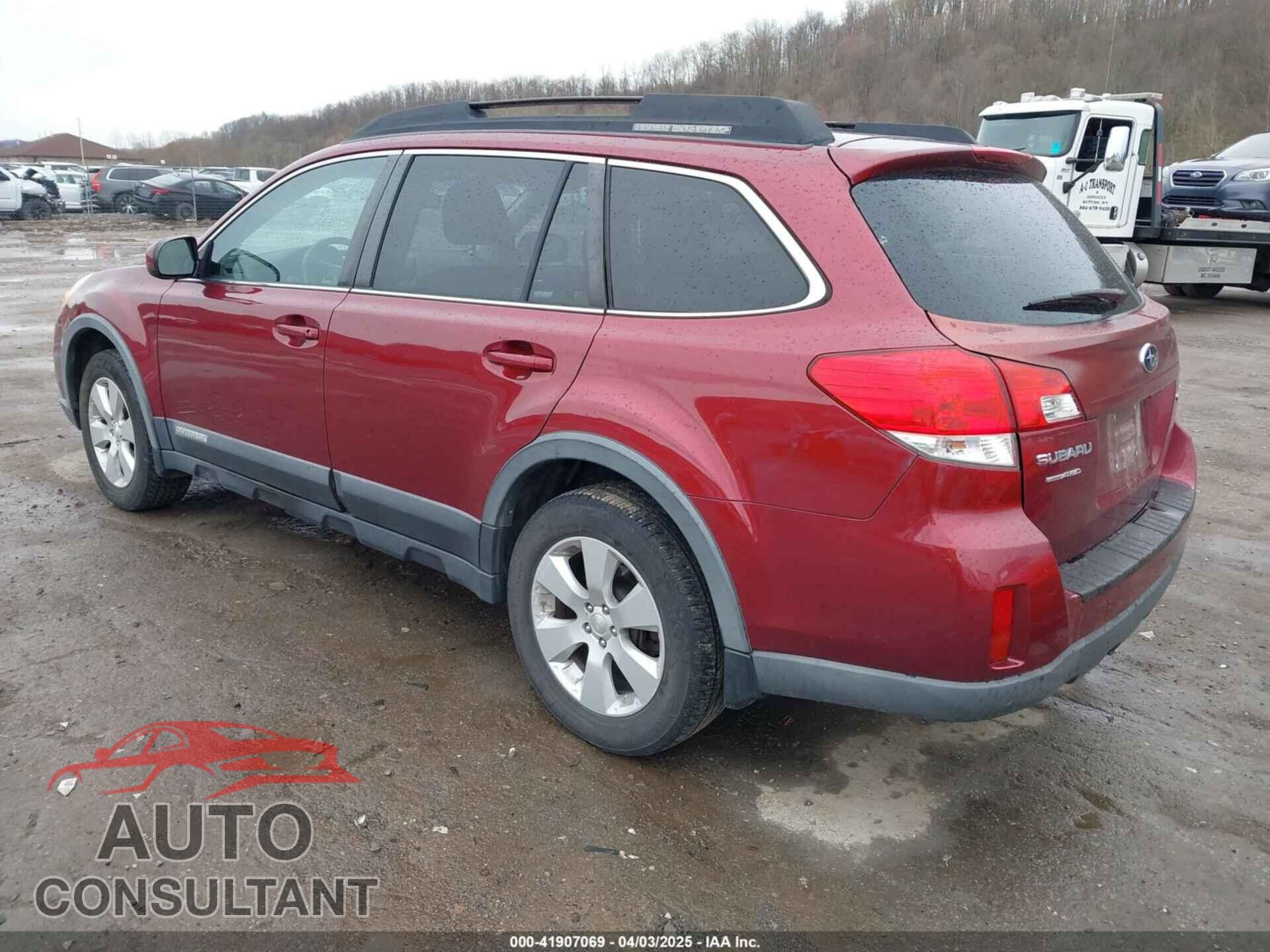 SUBARU OUTBACK 2012 - 4S4BRCCC3C3274832