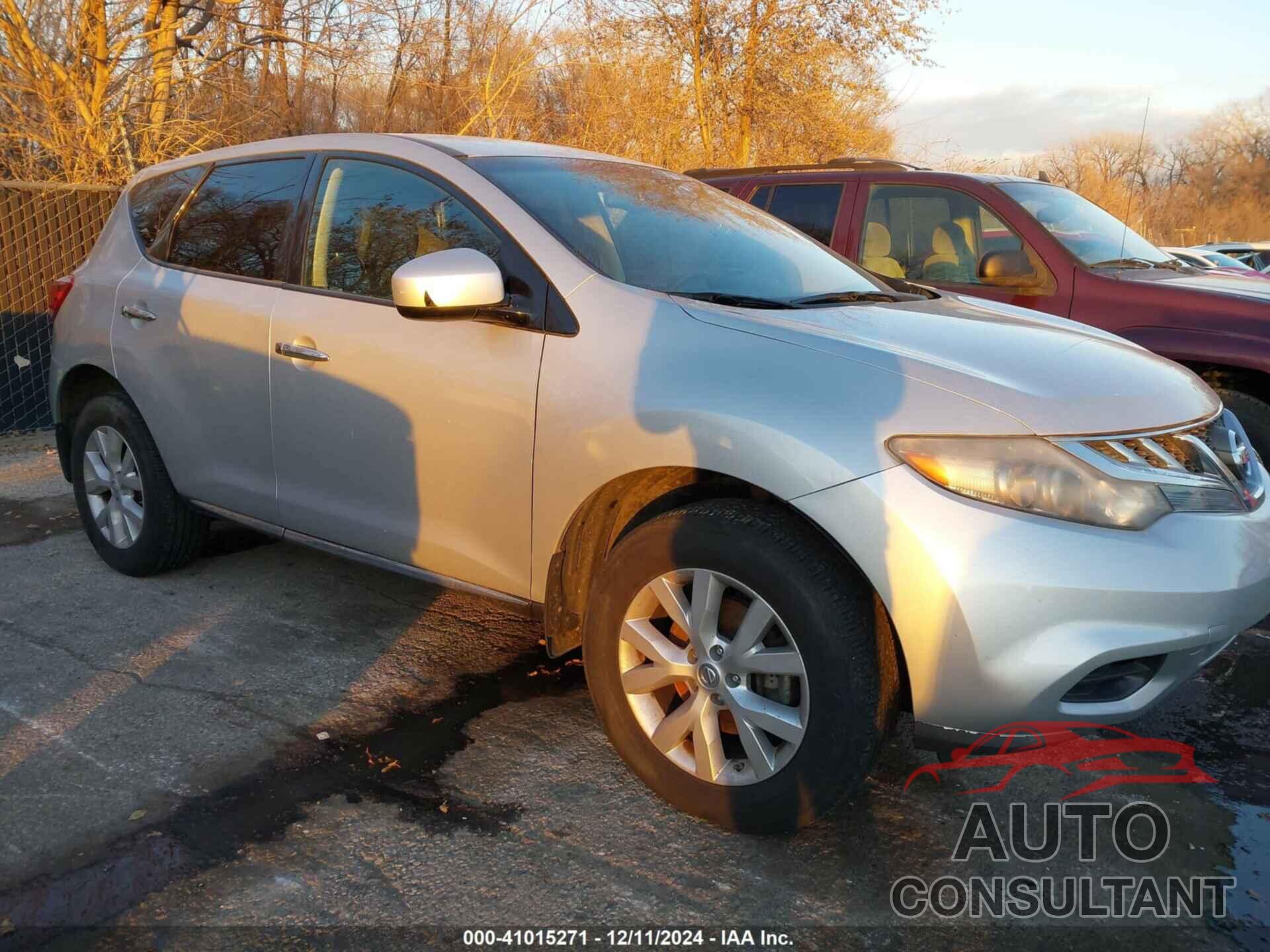 NISSAN MURANO 2011 - JN8AZ1MW0BW165498