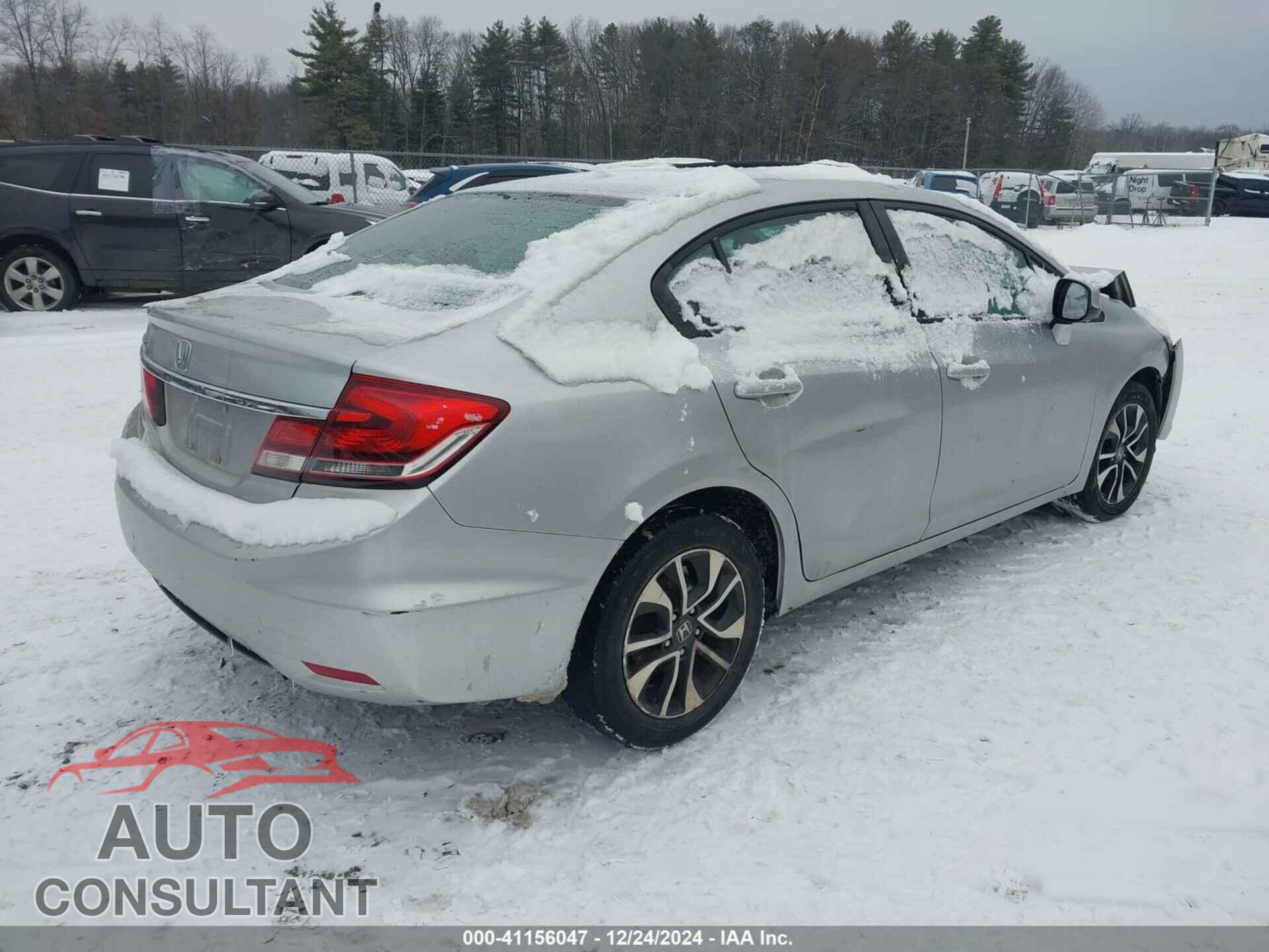 HONDA CIVIC 2013 - 19XFB2F85DE267645