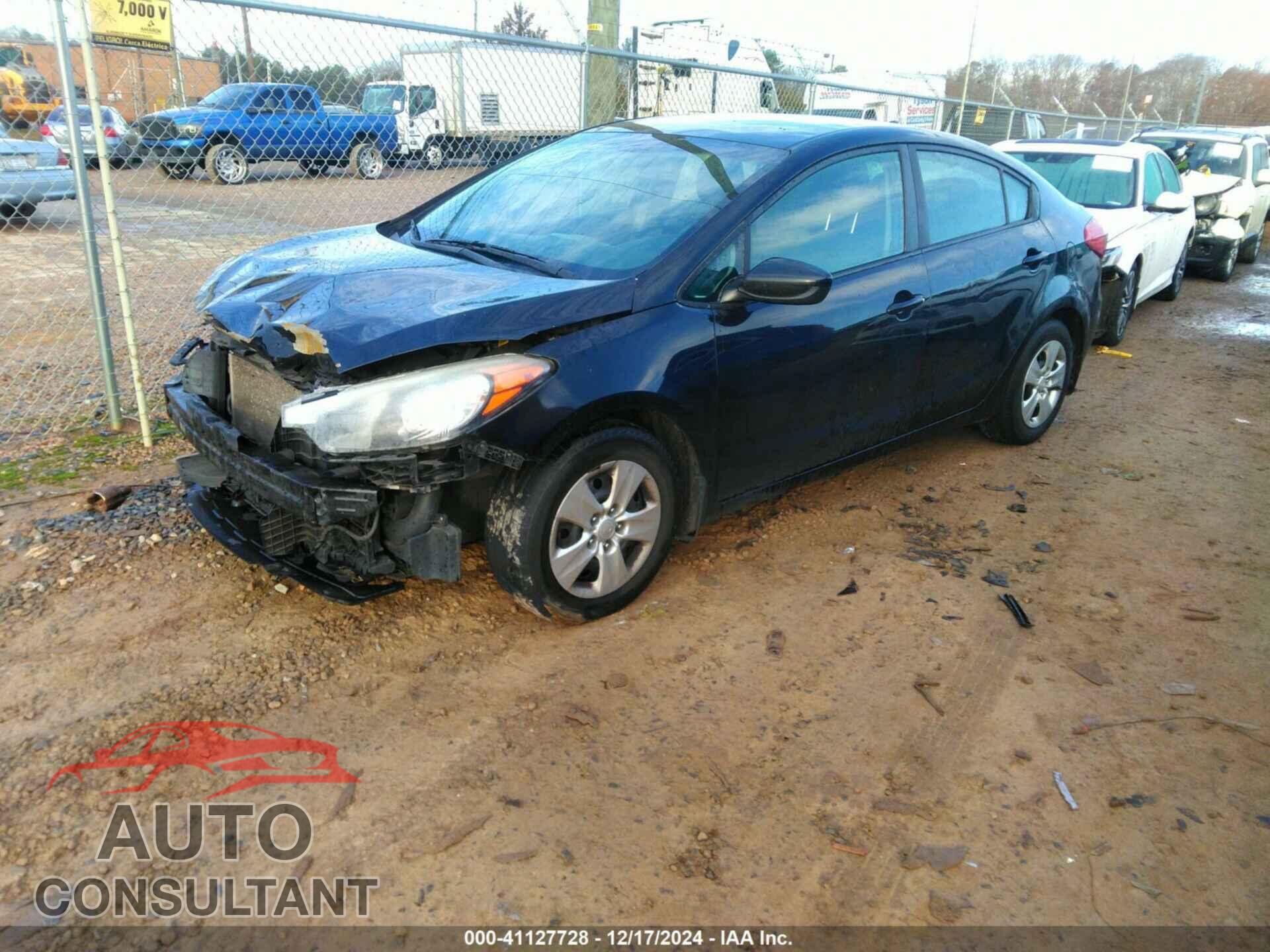 KIA FORTE 2016 - KNAFK4A61G5565642
