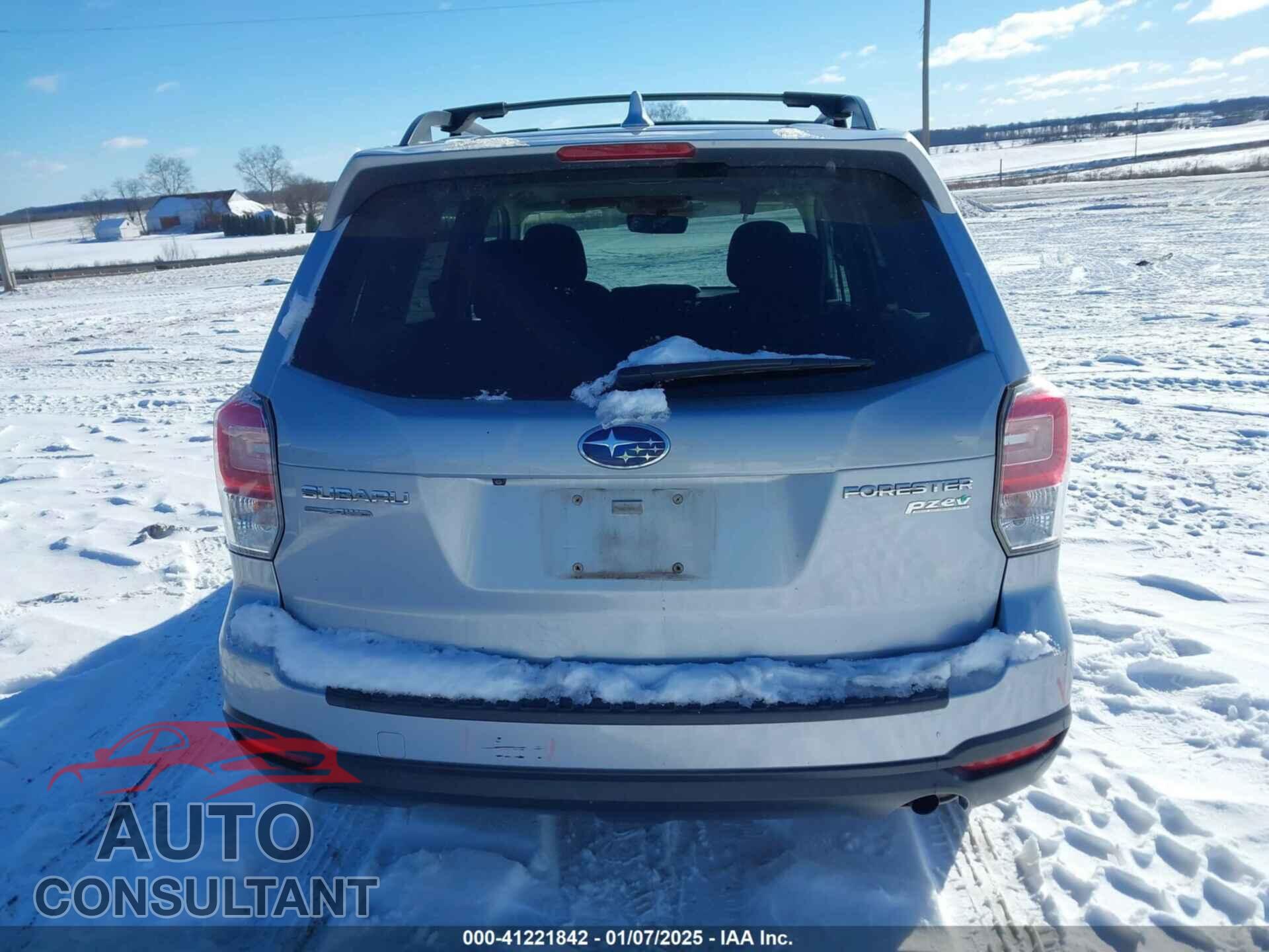 SUBARU FORESTER 2017 - JF2SJAEC6HH434503