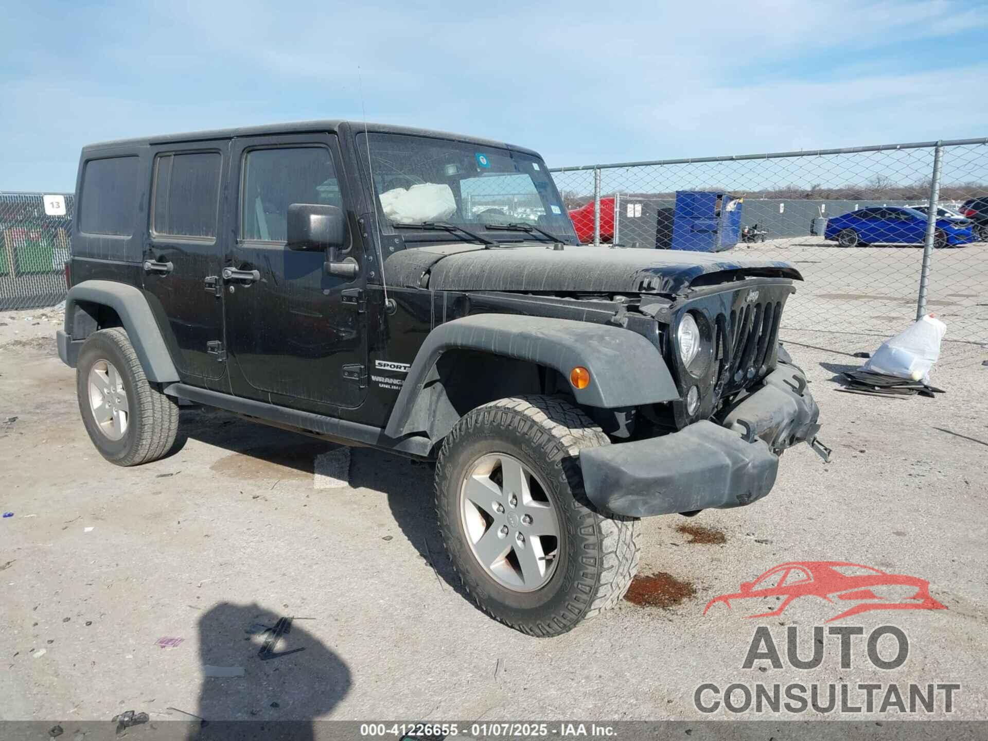 JEEP WRANGLER UNLIMITED 2017 - 1C4BJWDG9HL562280