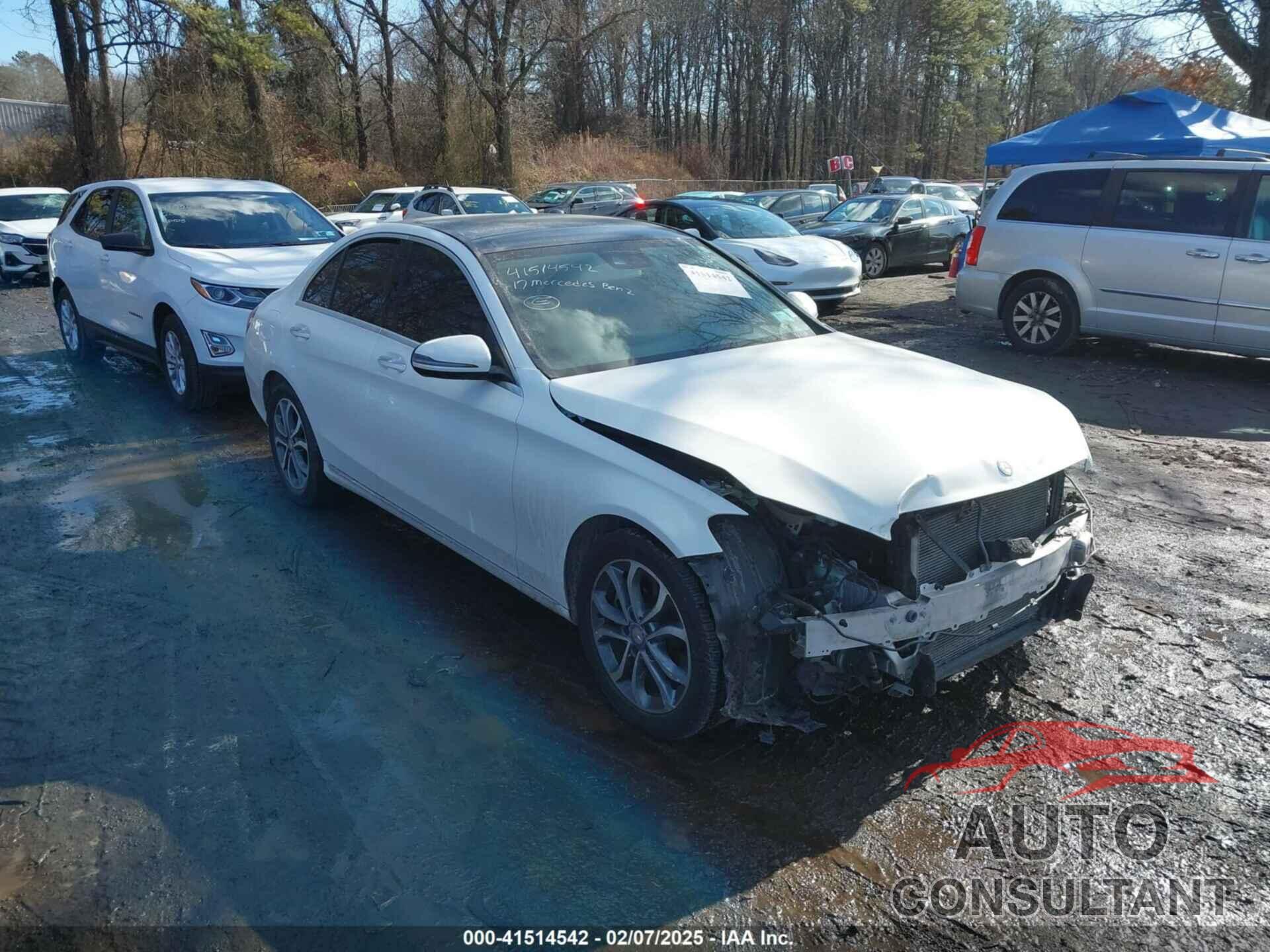 MERCEDES-BENZ C 300 2017 - WDDWF4KB7HR240495