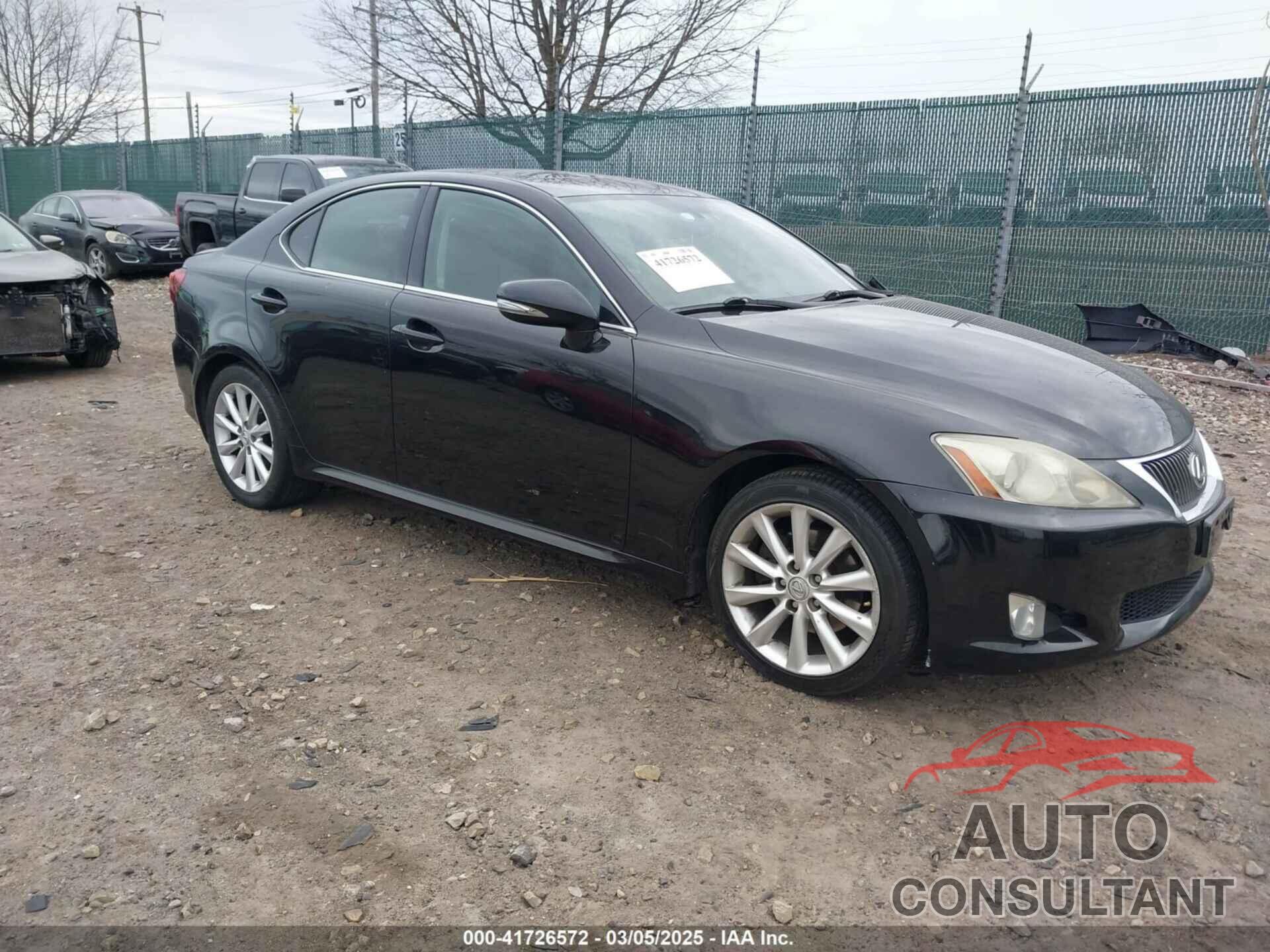 LEXUS IS 250 2010 - JTHBF5C23A5110349
