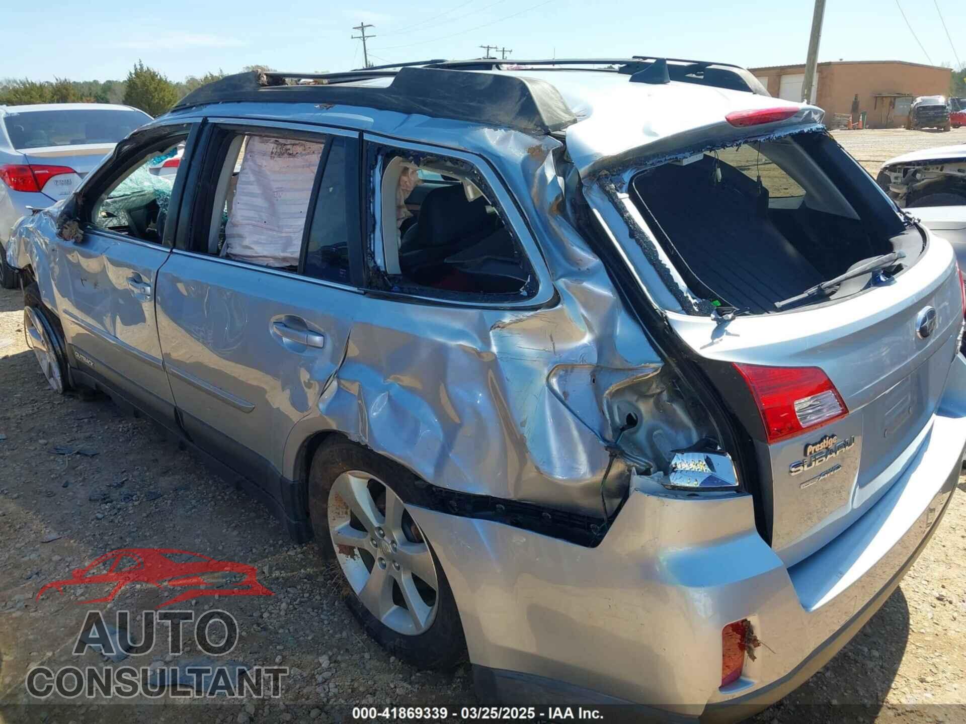 SUBARU OUTBACK 2013 - 4S4BRDKC8D2311260