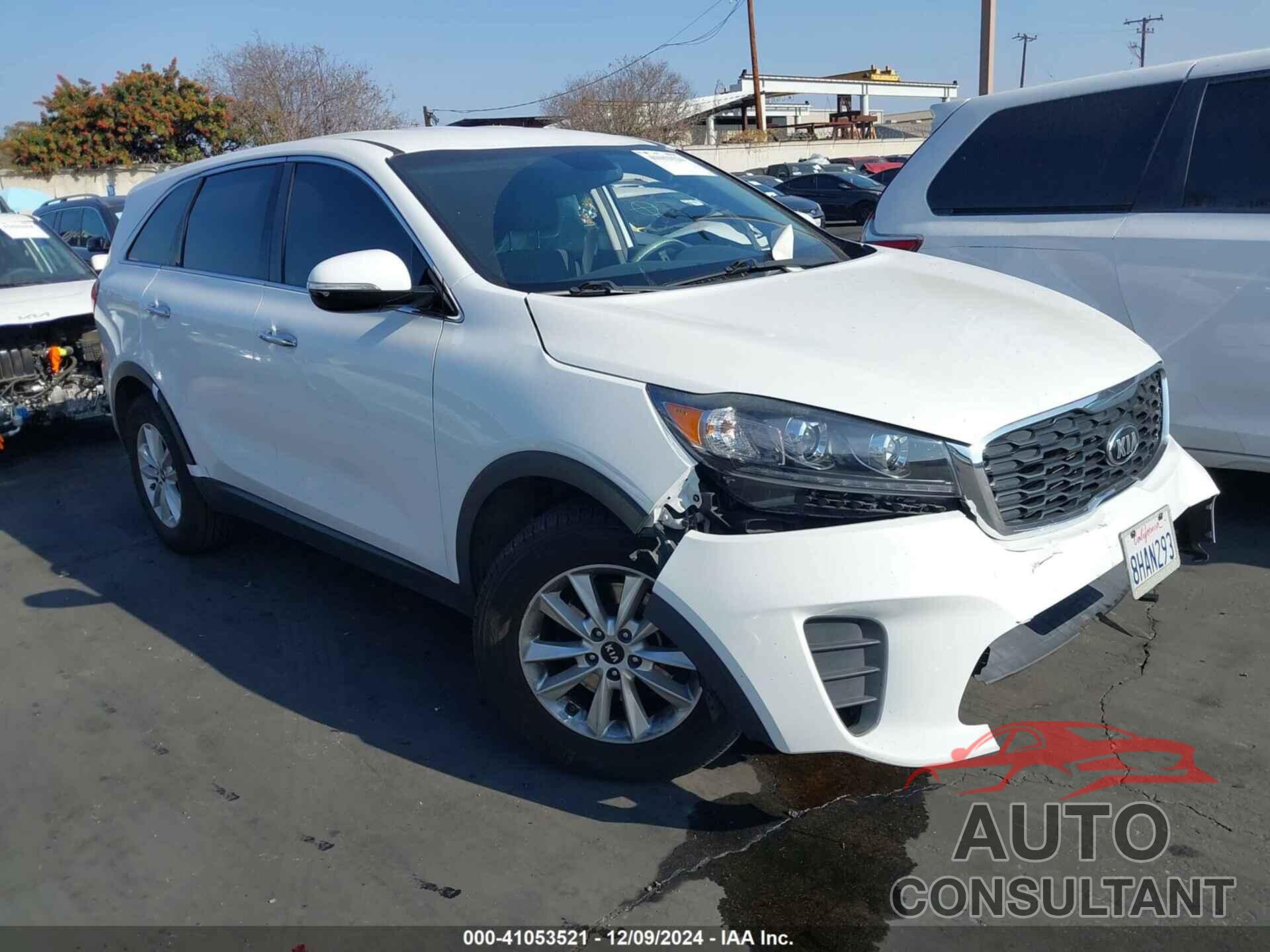 KIA SORENTO 2019 - 5XYPG4A37KG536421