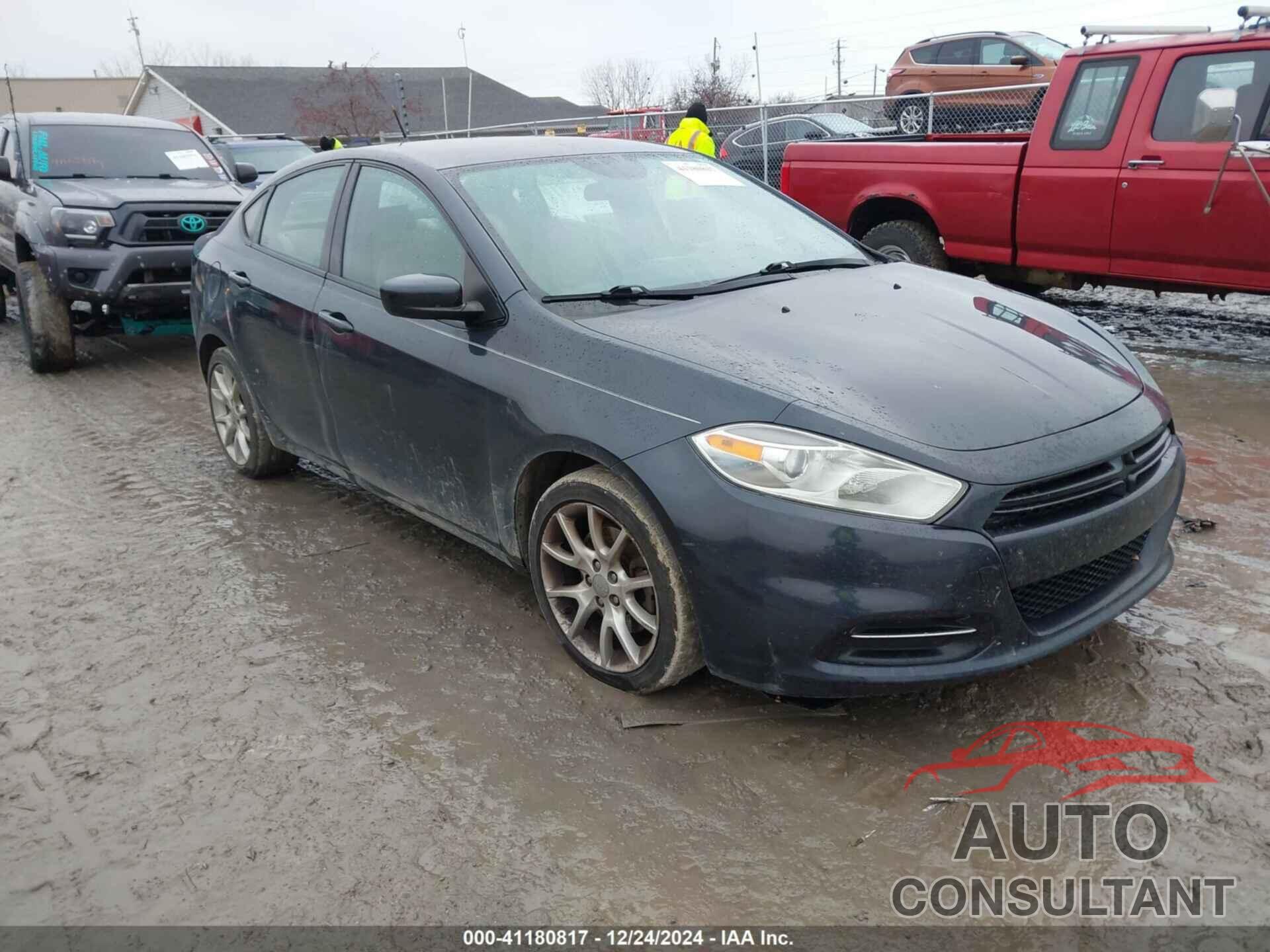 DODGE DART 2013 - 1C3CDFBA6DD126604