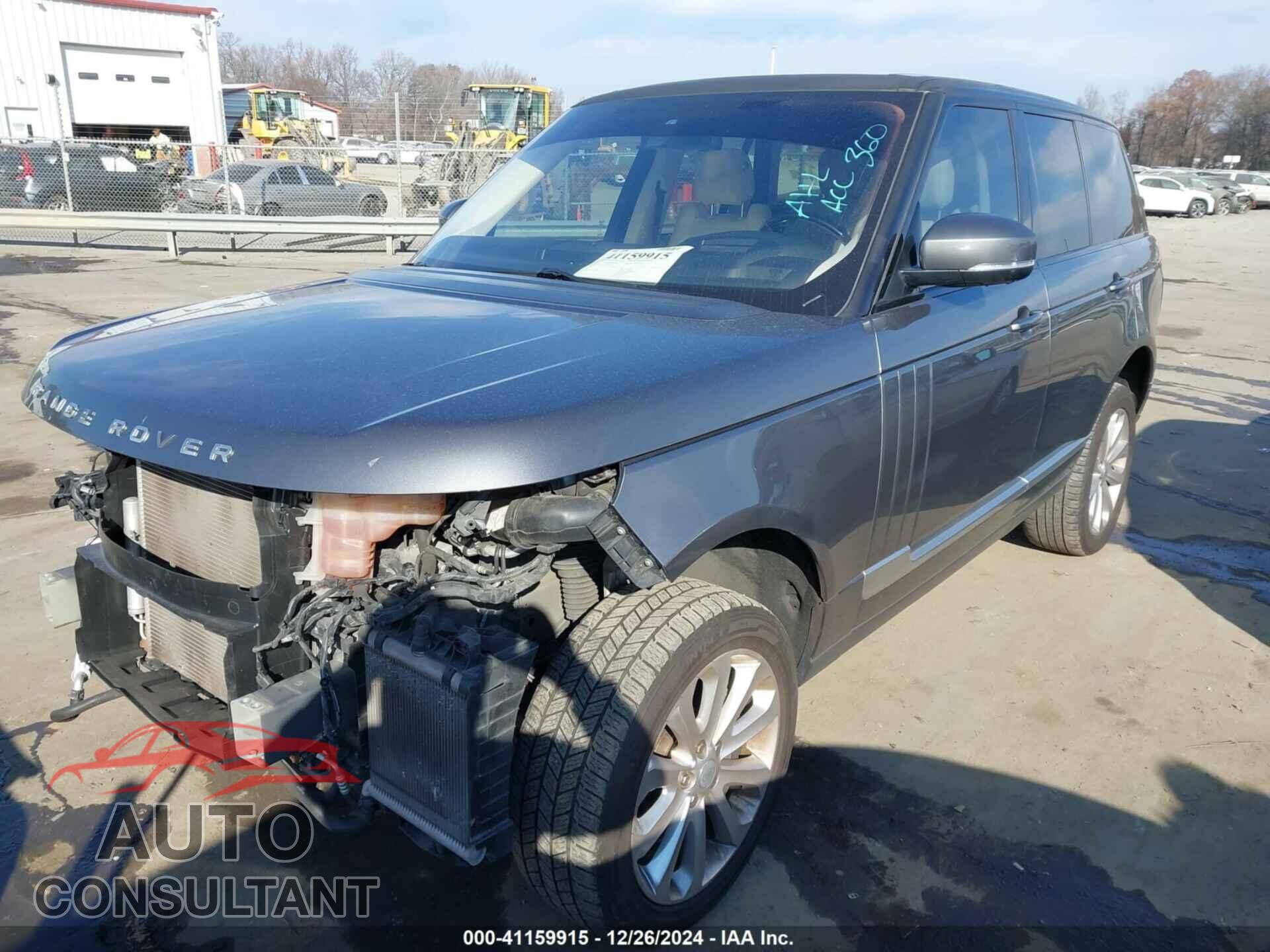 LAND ROVER RANGE ROVER 2016 - SALGS2VF4GA258388