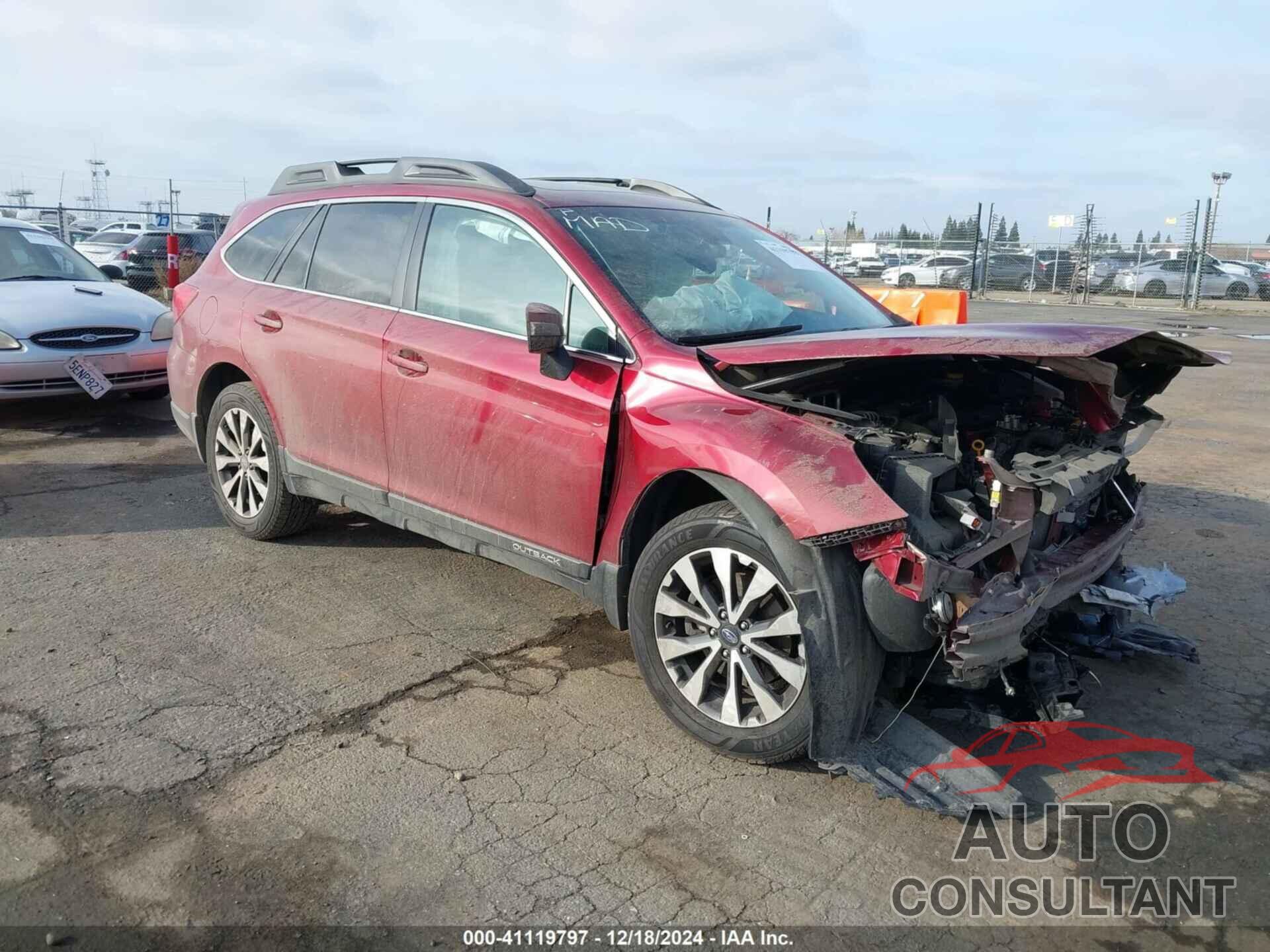 SUBARU OUTBACK 2017 - 4S4BSANC2H3320633