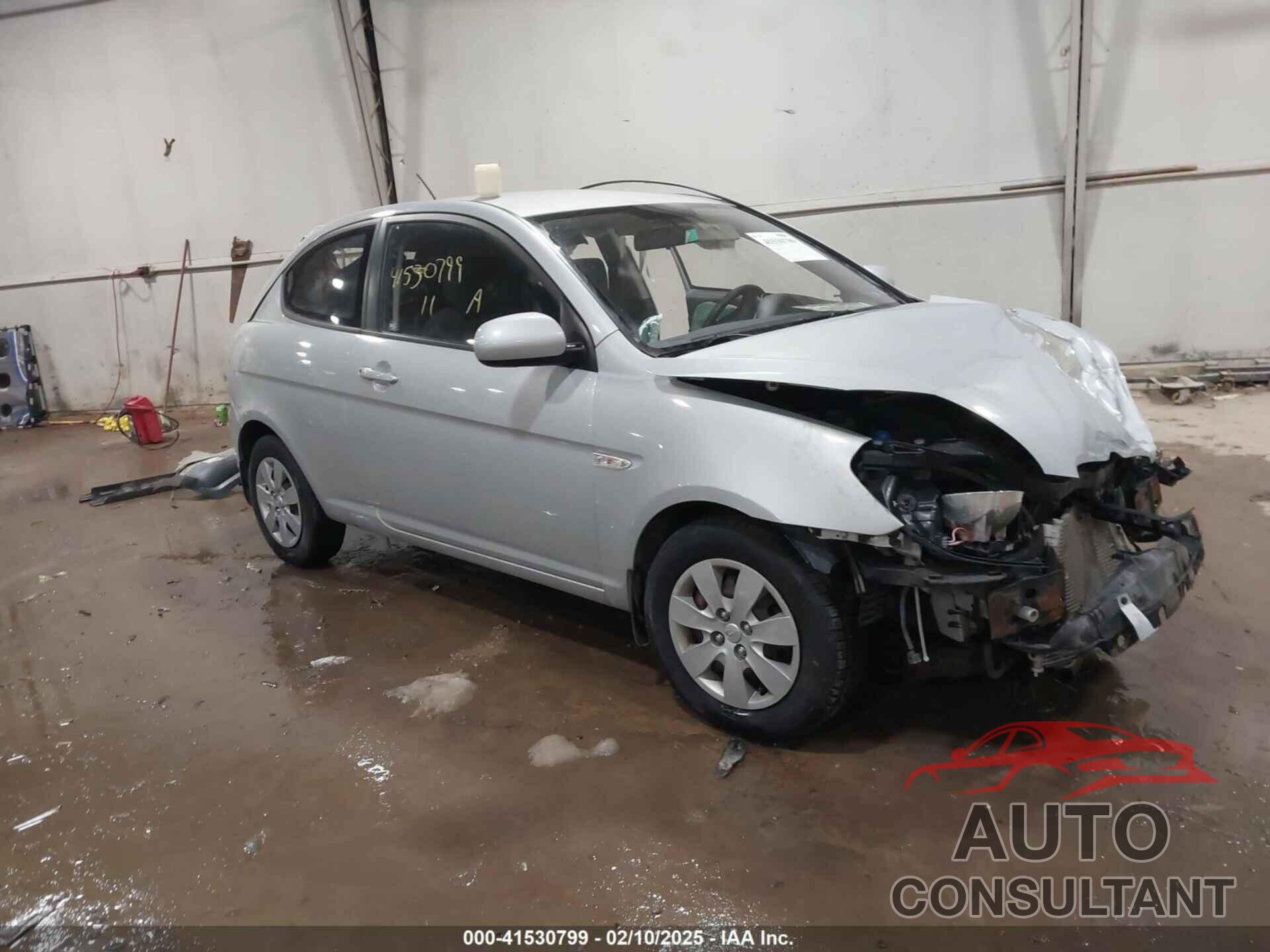HYUNDAI ACCENT 2011 - KMHCM3AC8BU201874