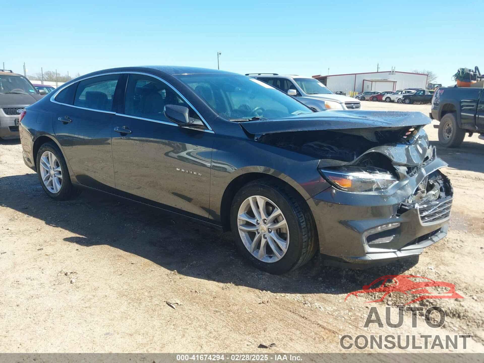 CHEVROLET MALIBU 2017 - 1G1ZE5ST3HF192707