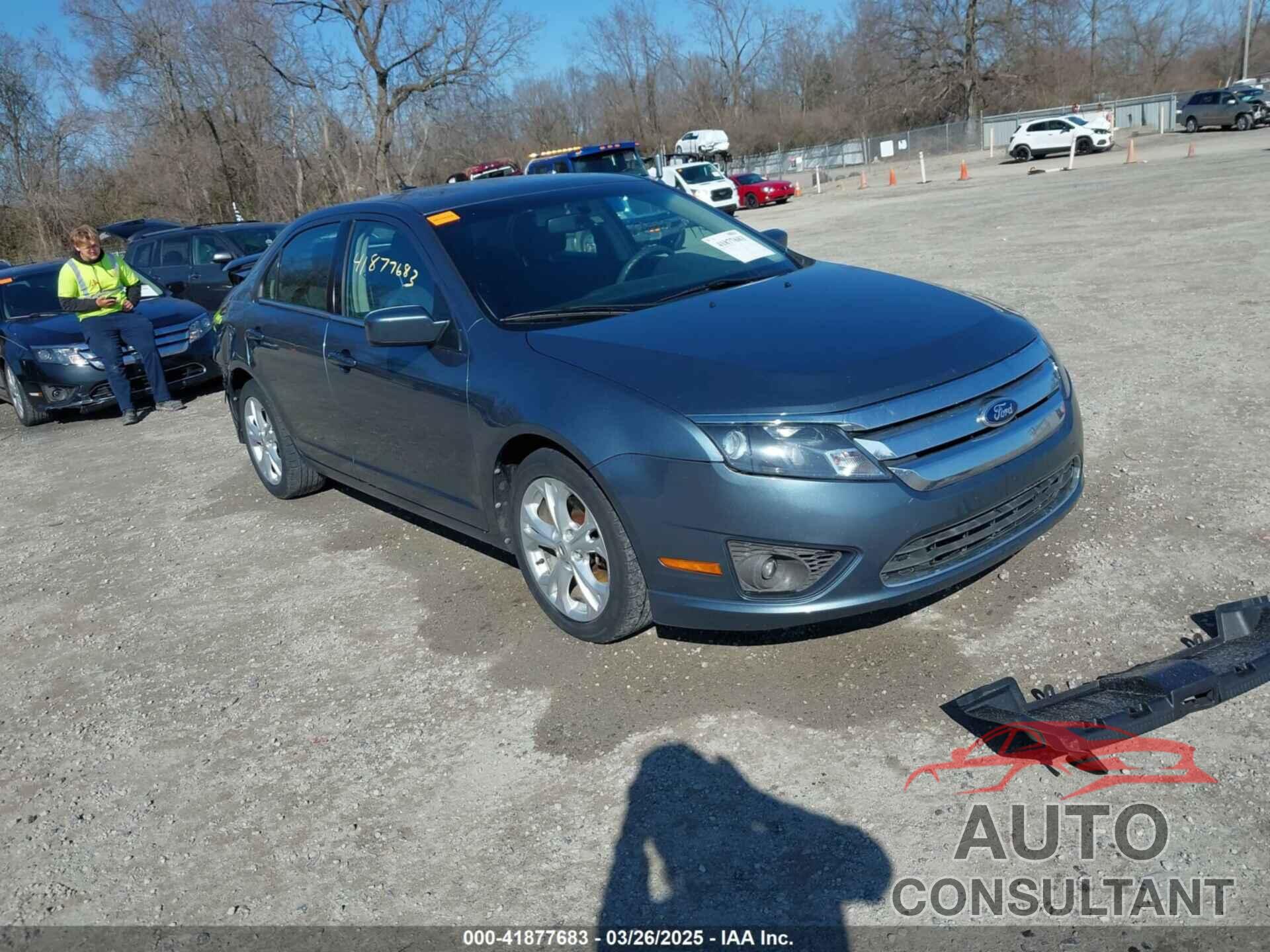 FORD FUSION 2012 - 3FAHP0HA6CR449110