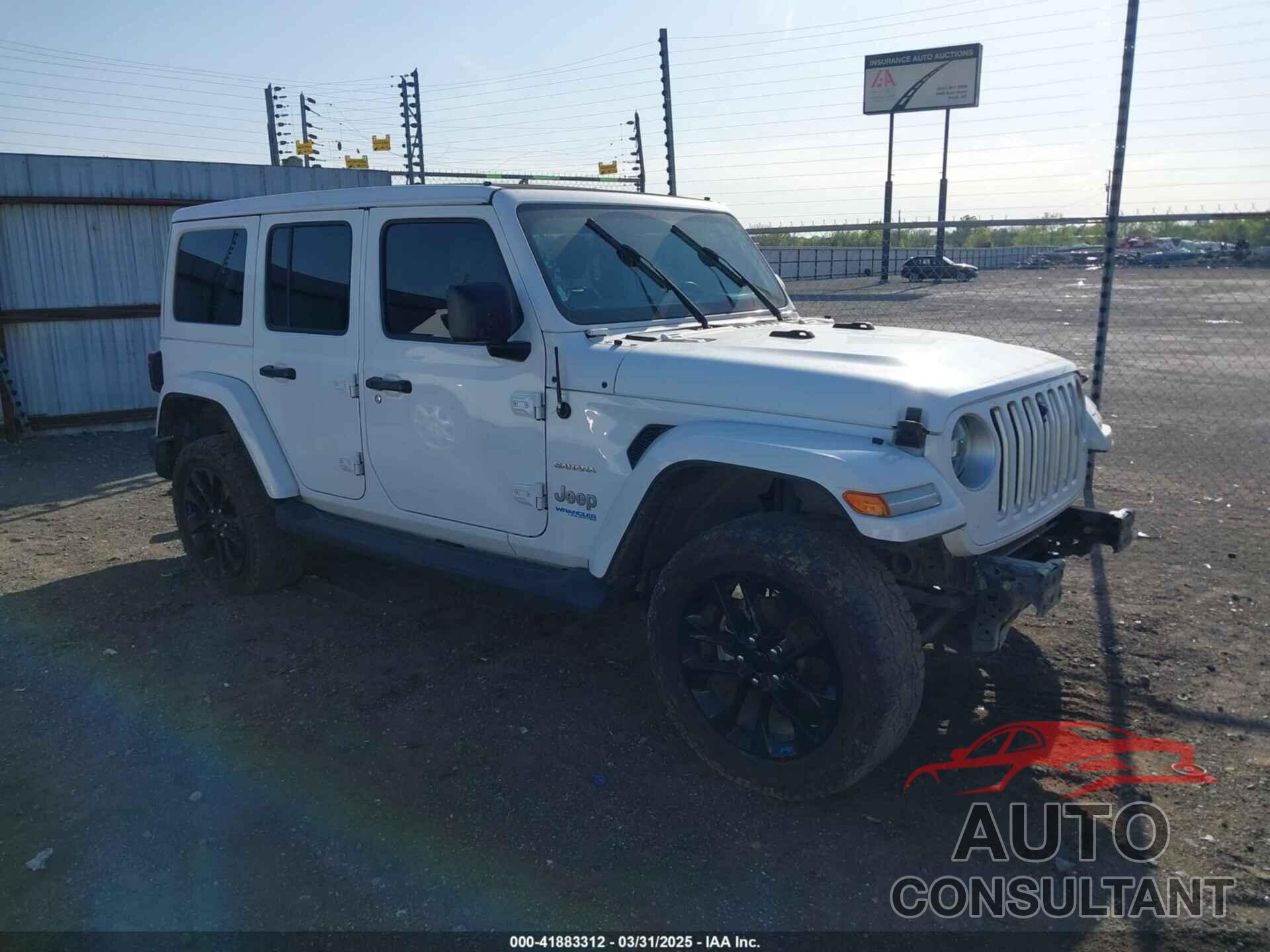 JEEP WRANGLER 4XE 2022 - 1C4JJXP60NW274467