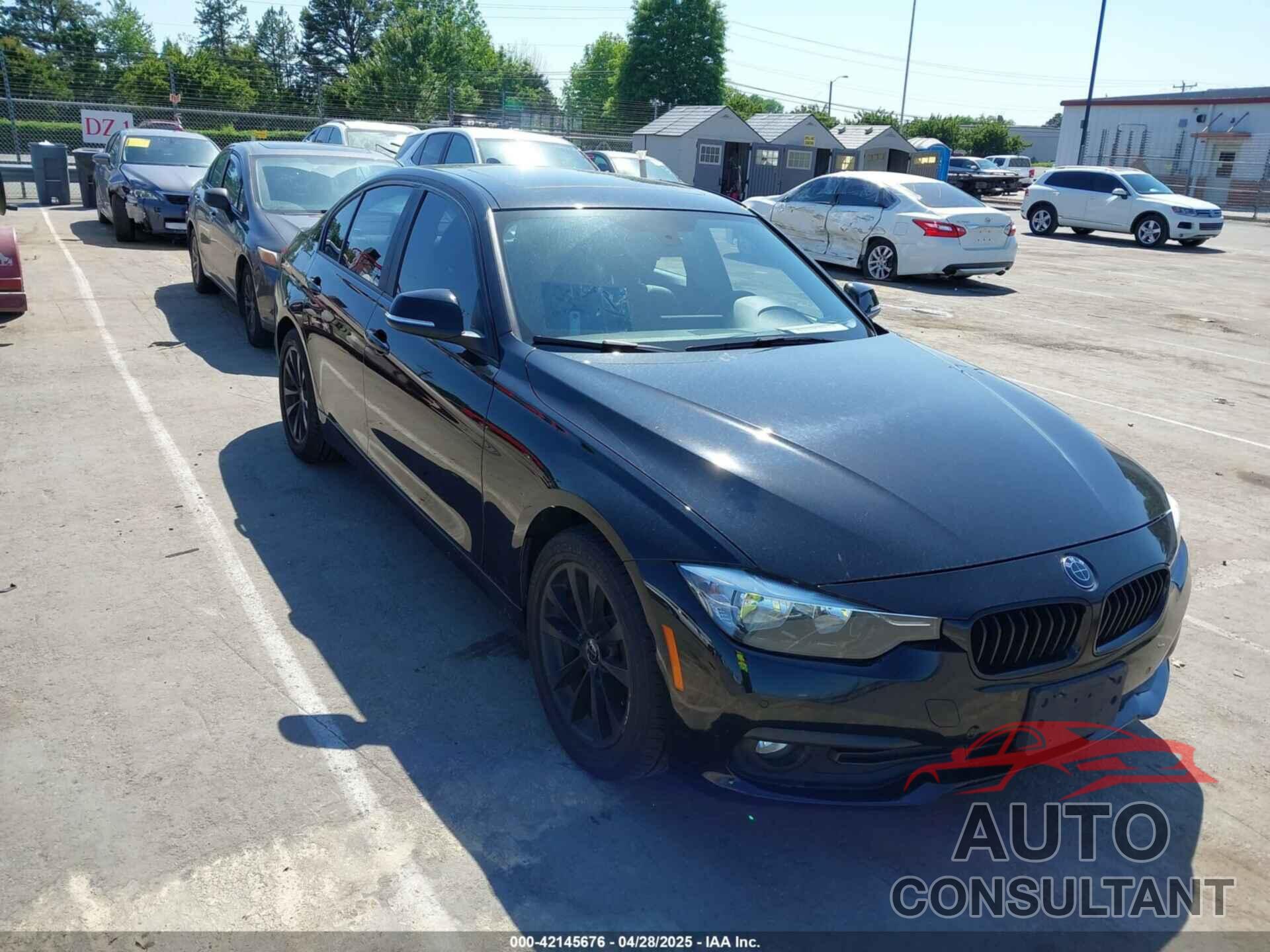 BMW 320I 2016 - WBA8E1G52GNU12202