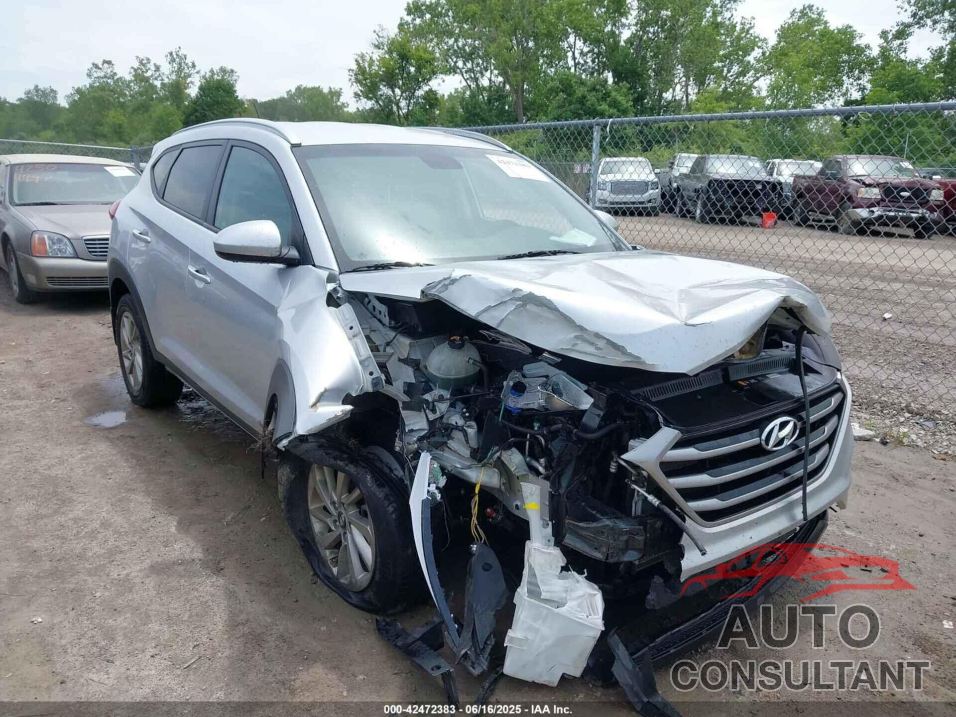 HYUNDAI TUCSON 2017 - KM8J3CA42HU534406