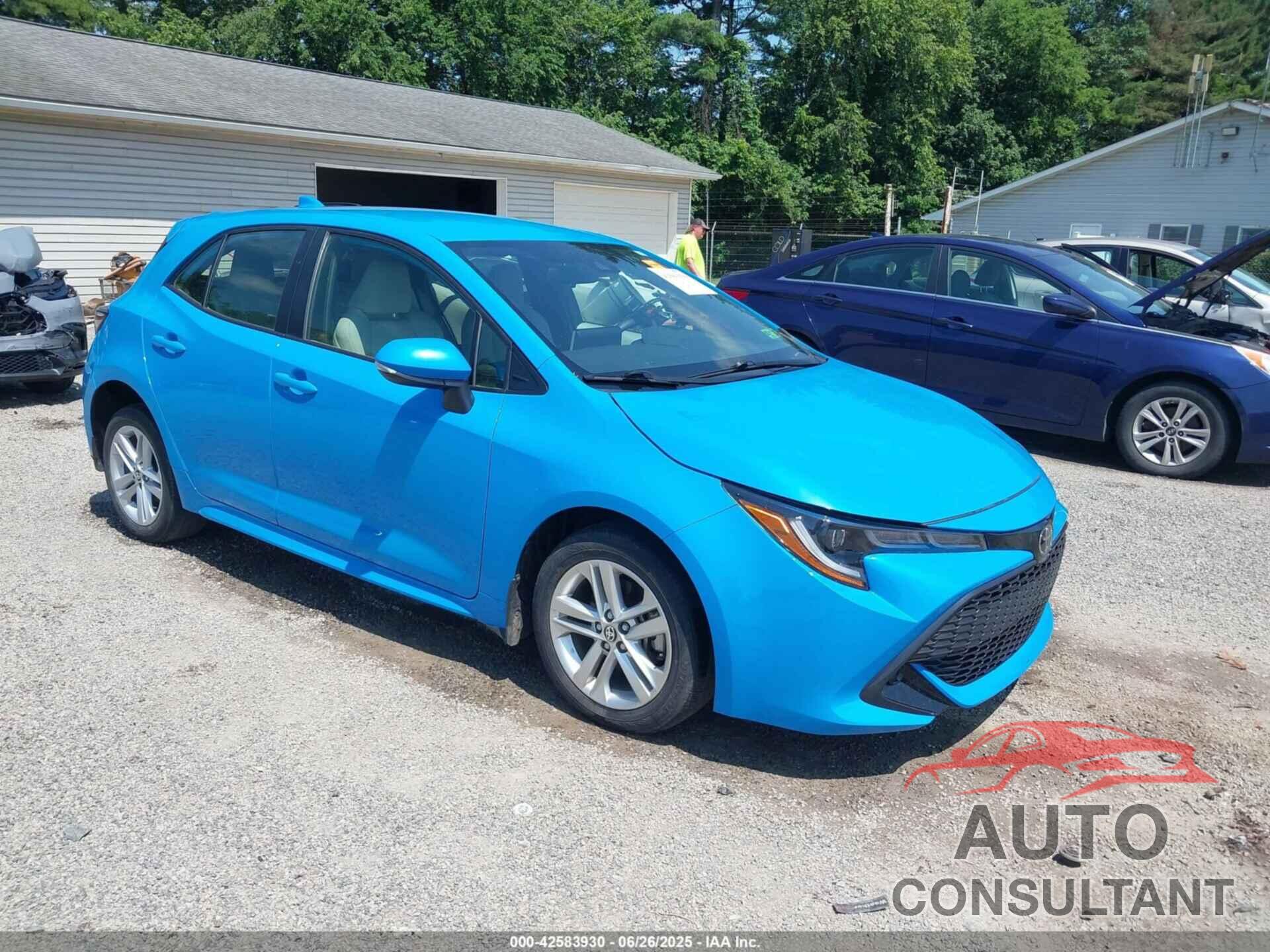 TOYOTA COROLLA 2020 - JTND4RBEXL3098312