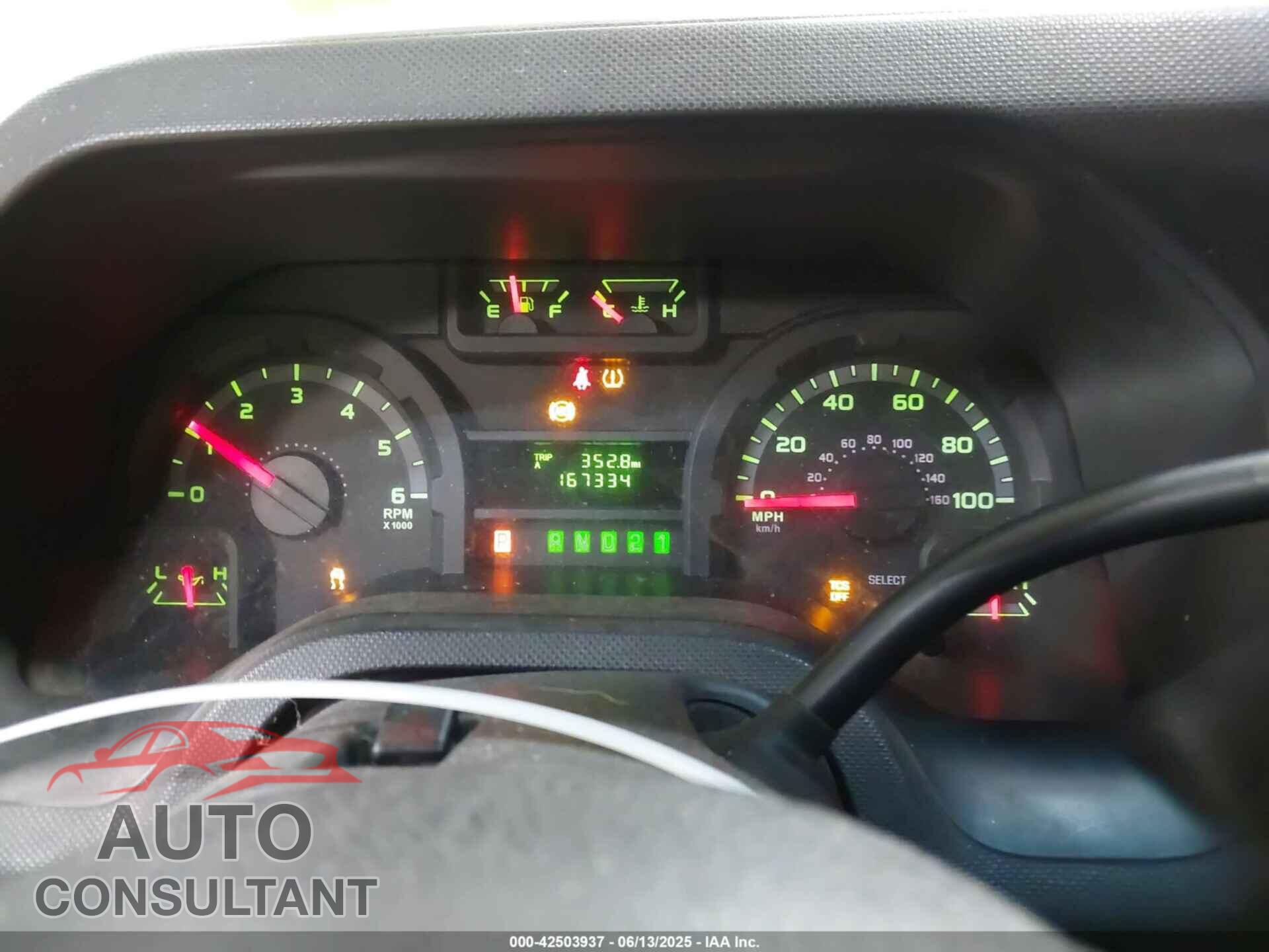 FORD E-150 2013 - 1FTNE1EW6DDA04241