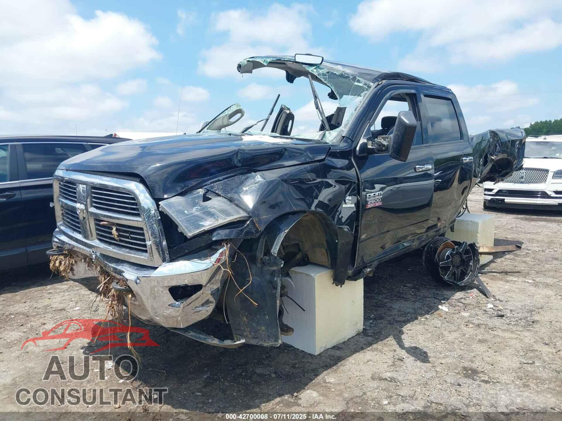 DODGE RAM 2500 2010 - 3D7UT2CL8AG146899