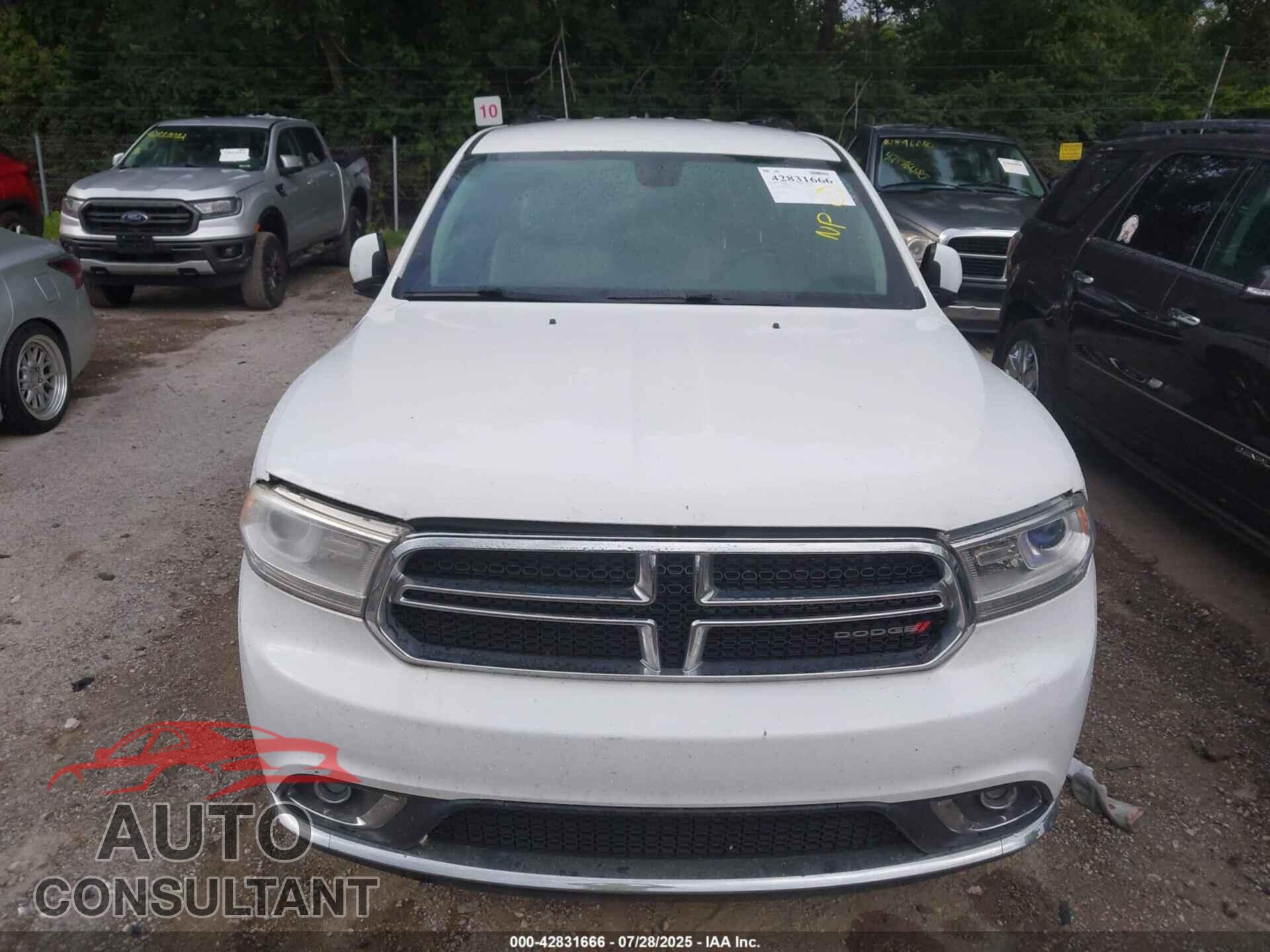 DODGE DURANGO 2015 - 1C4RDHDG9FC896520