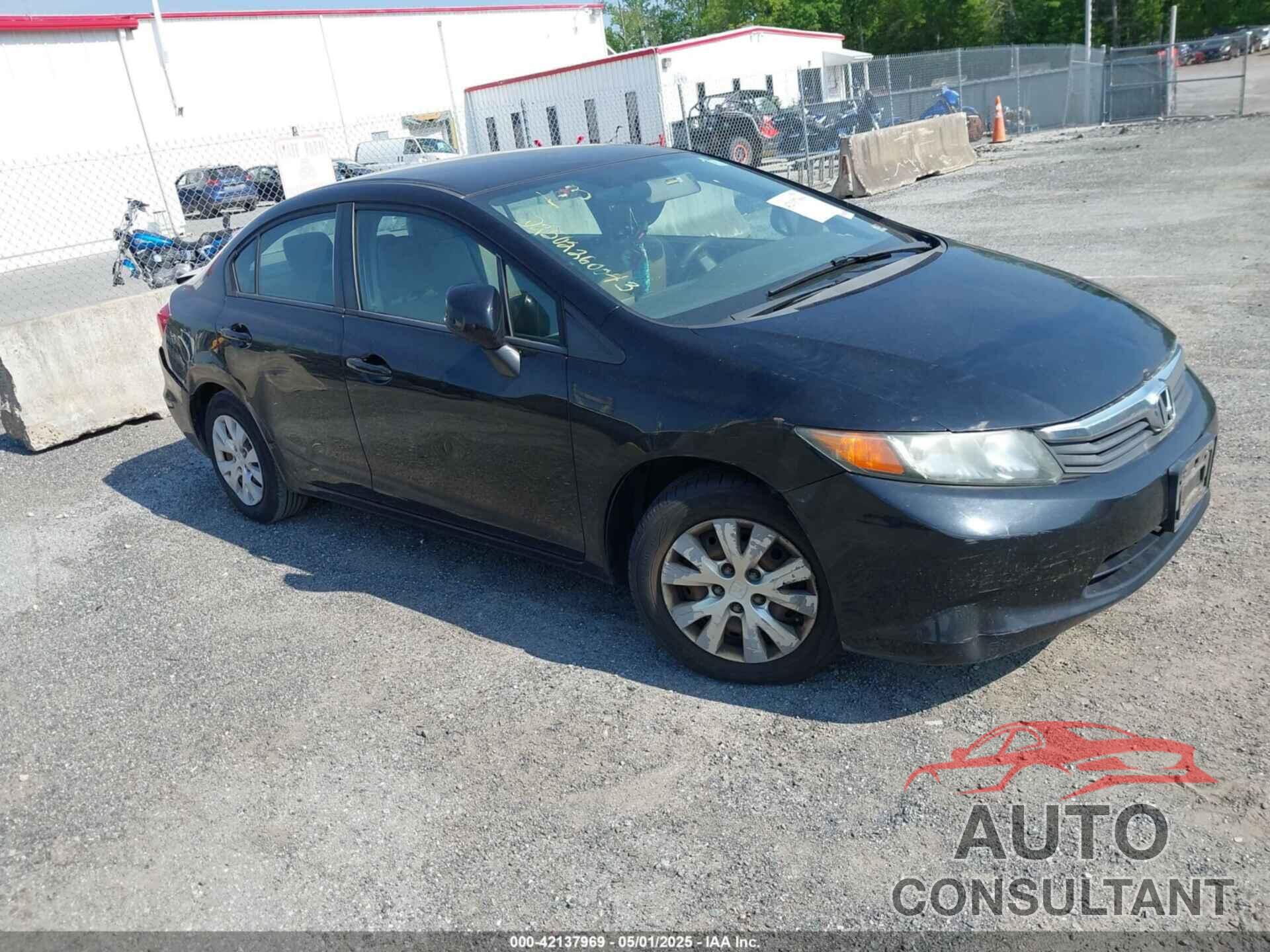 HONDA CIVIC 2012 - 2HGFB2F51CH332274