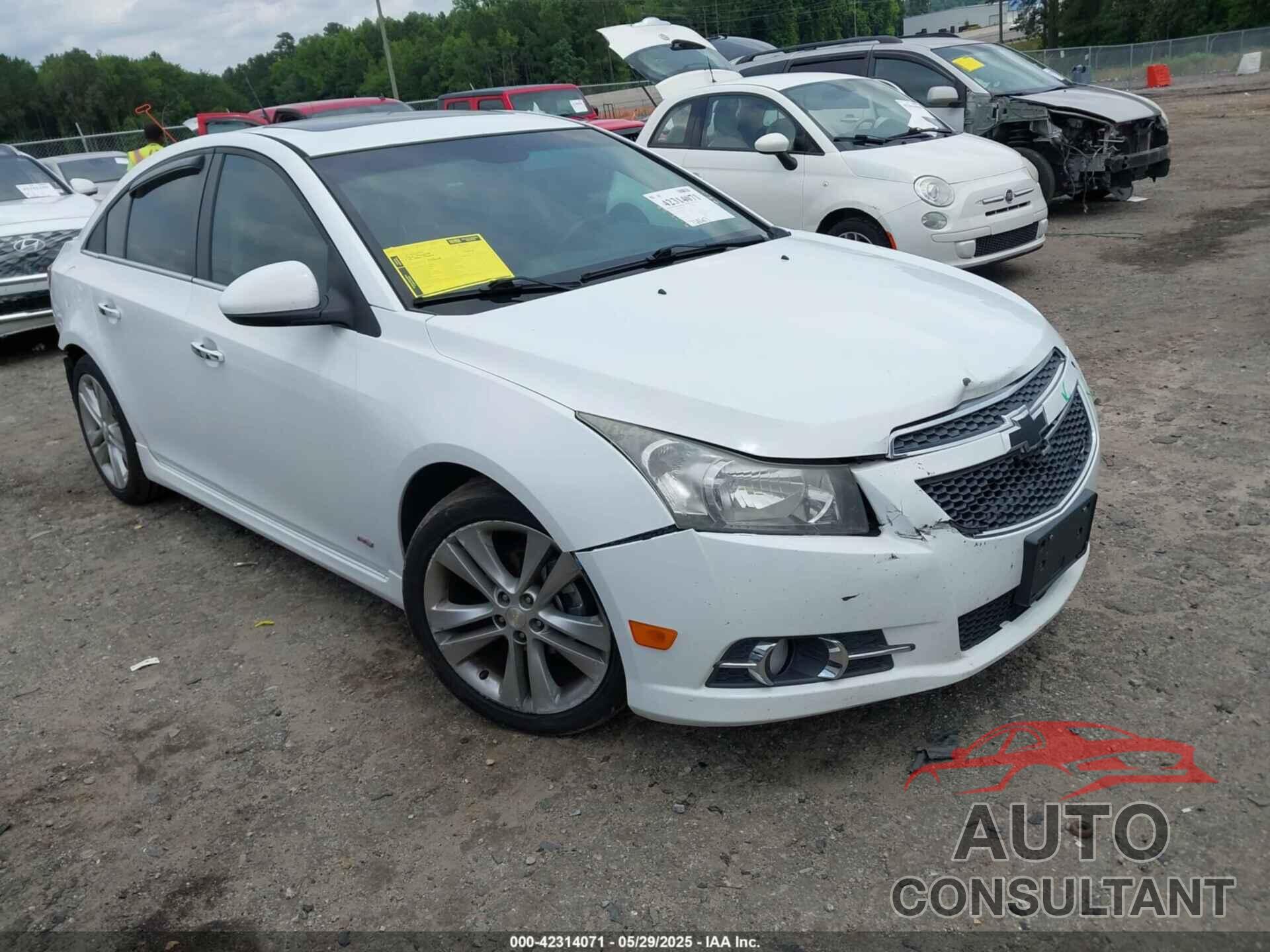 CHEVROLET CRUZE 2014 - 1G1PG5SB4E7213871