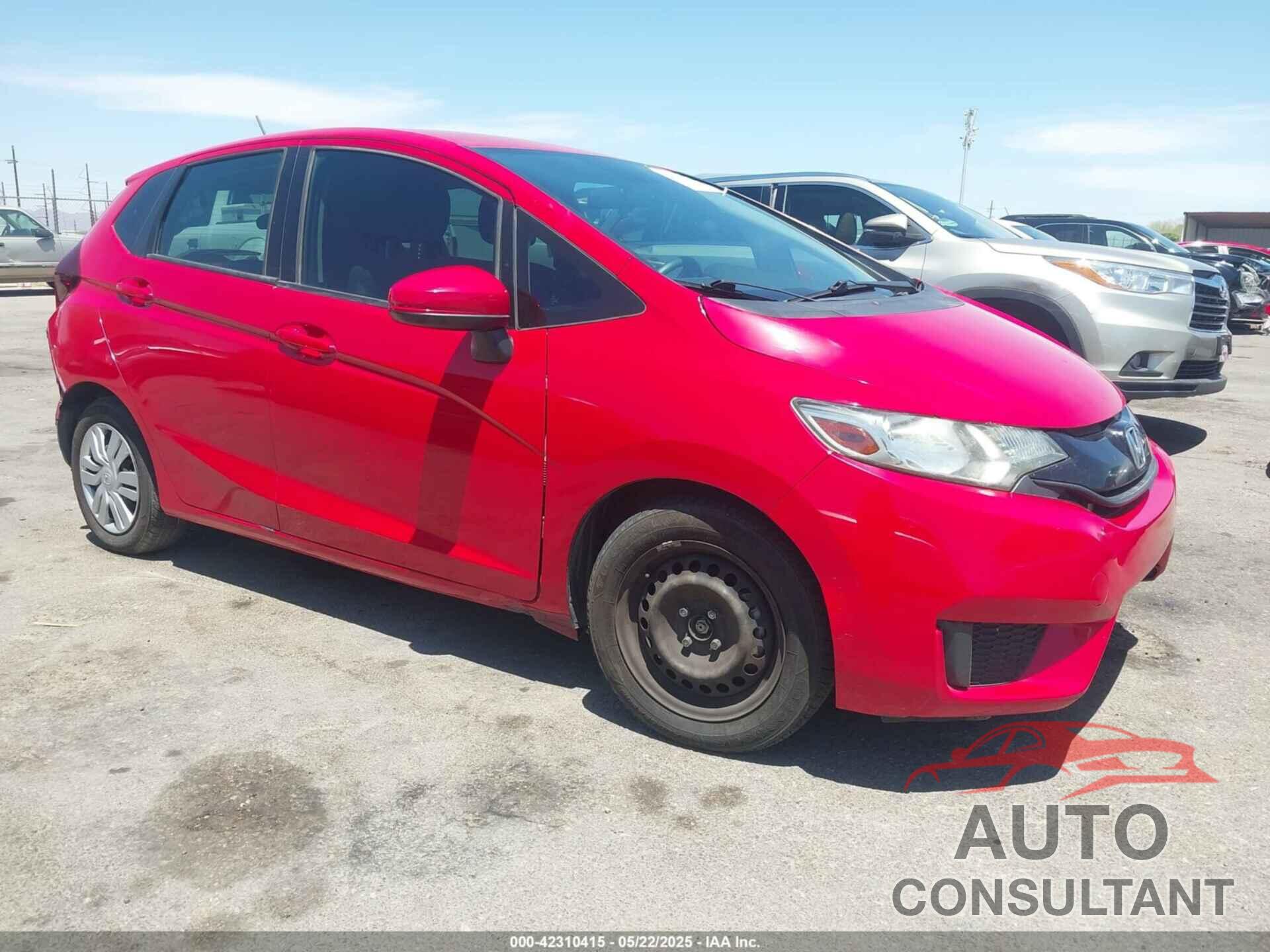 HONDA FIT 2016 - JHMGK5H55GX006026