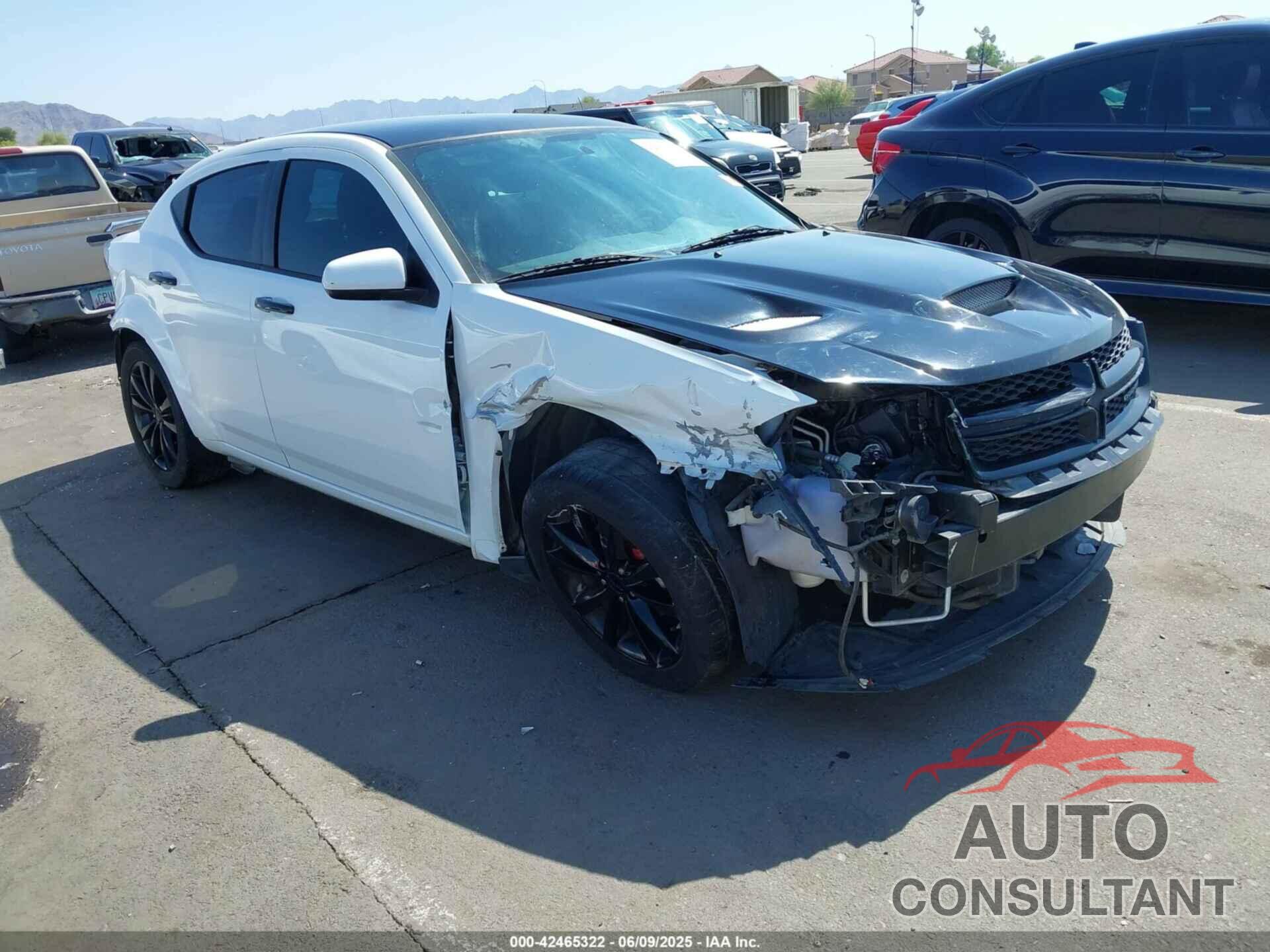 DODGE AVENGER 2014 - 1C3CDZCB8EN163982