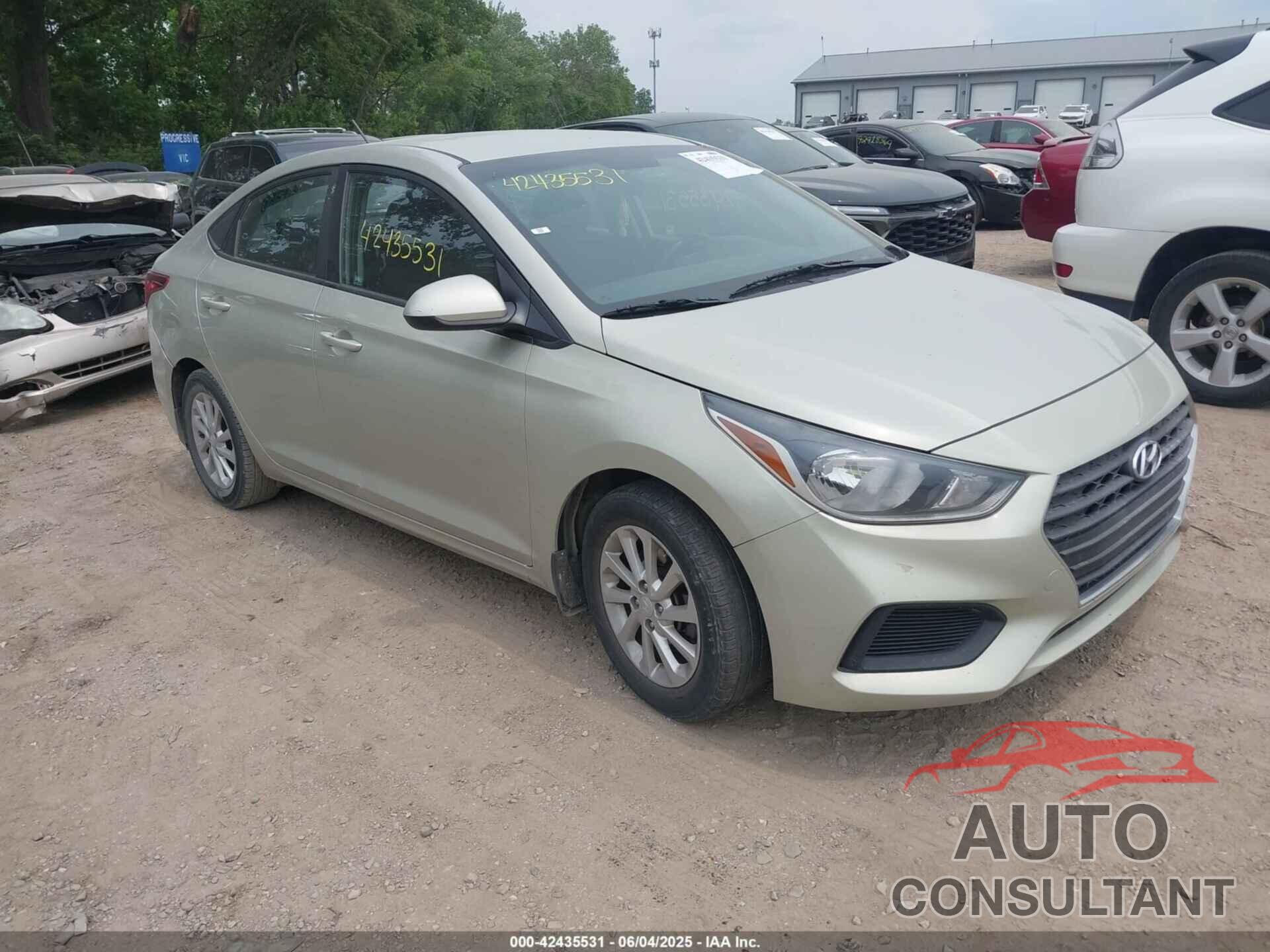 HYUNDAI ACCENT 2018 - 3KPC24A39JE006217