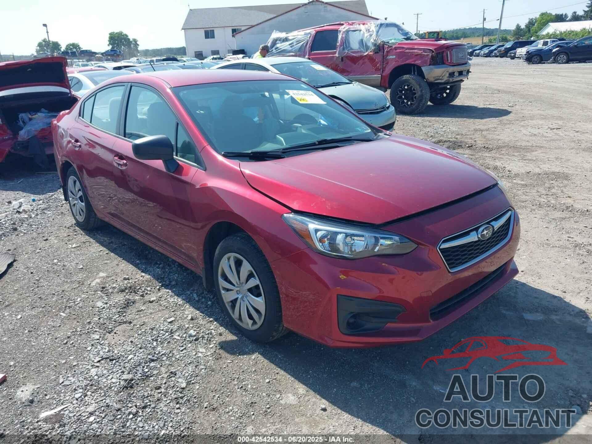 SUBARU IMPREZA 2018 - 4S3GKAA68J3609662