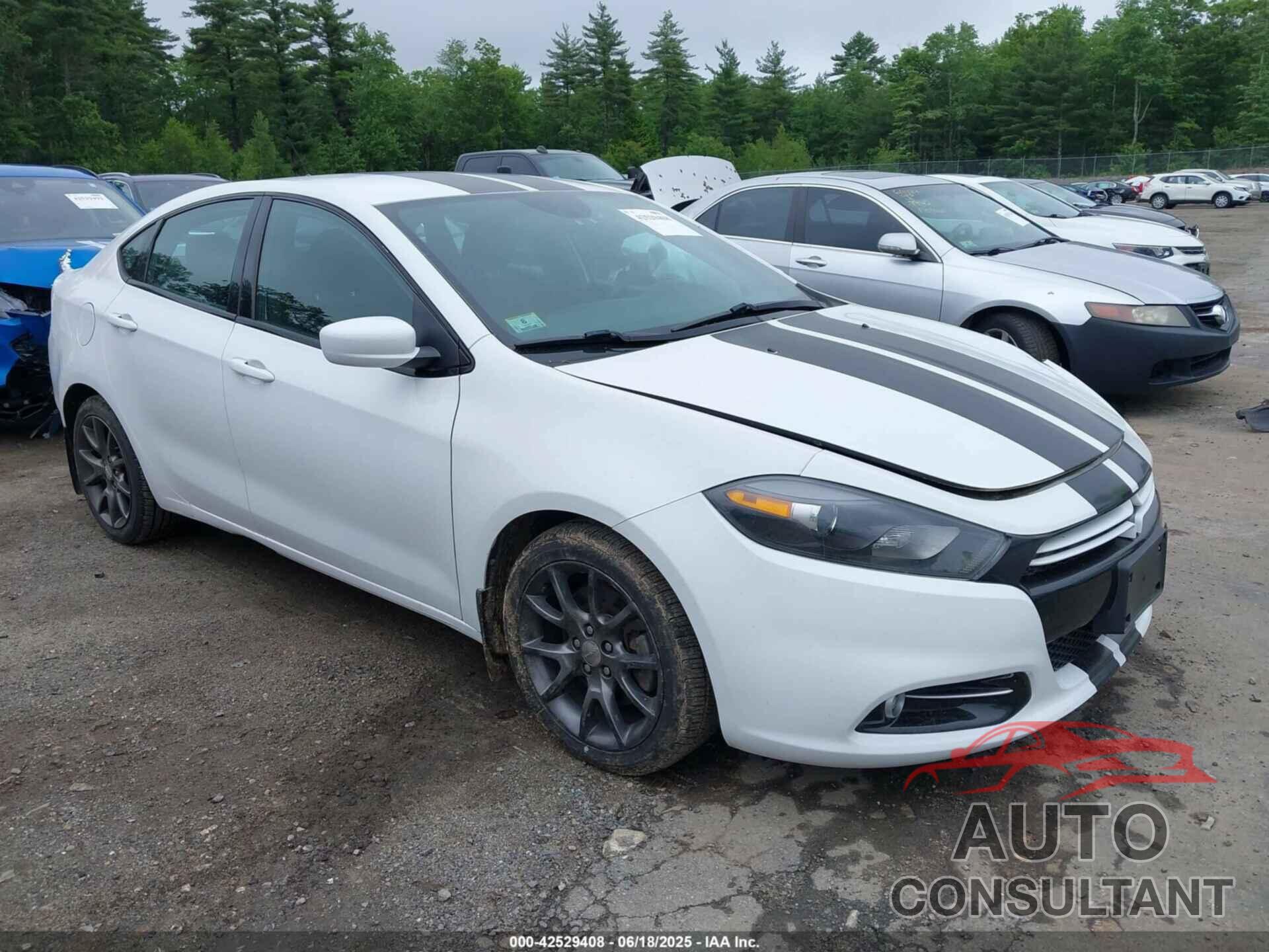 DODGE DART 2013 - 1C3CDFBA1DD143360