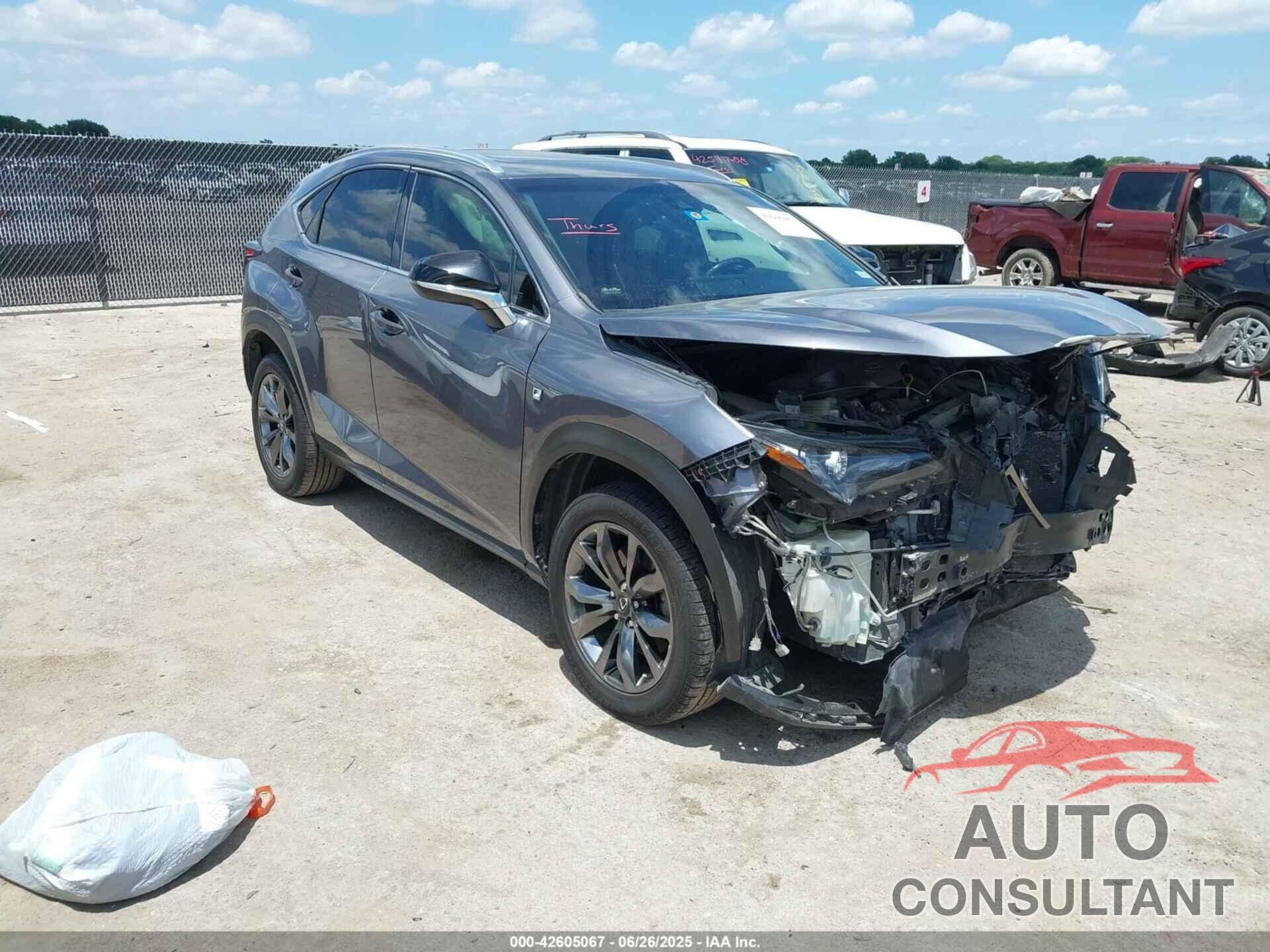 LEXUS NX 300 2018 - JTJYARBZ2J2105562