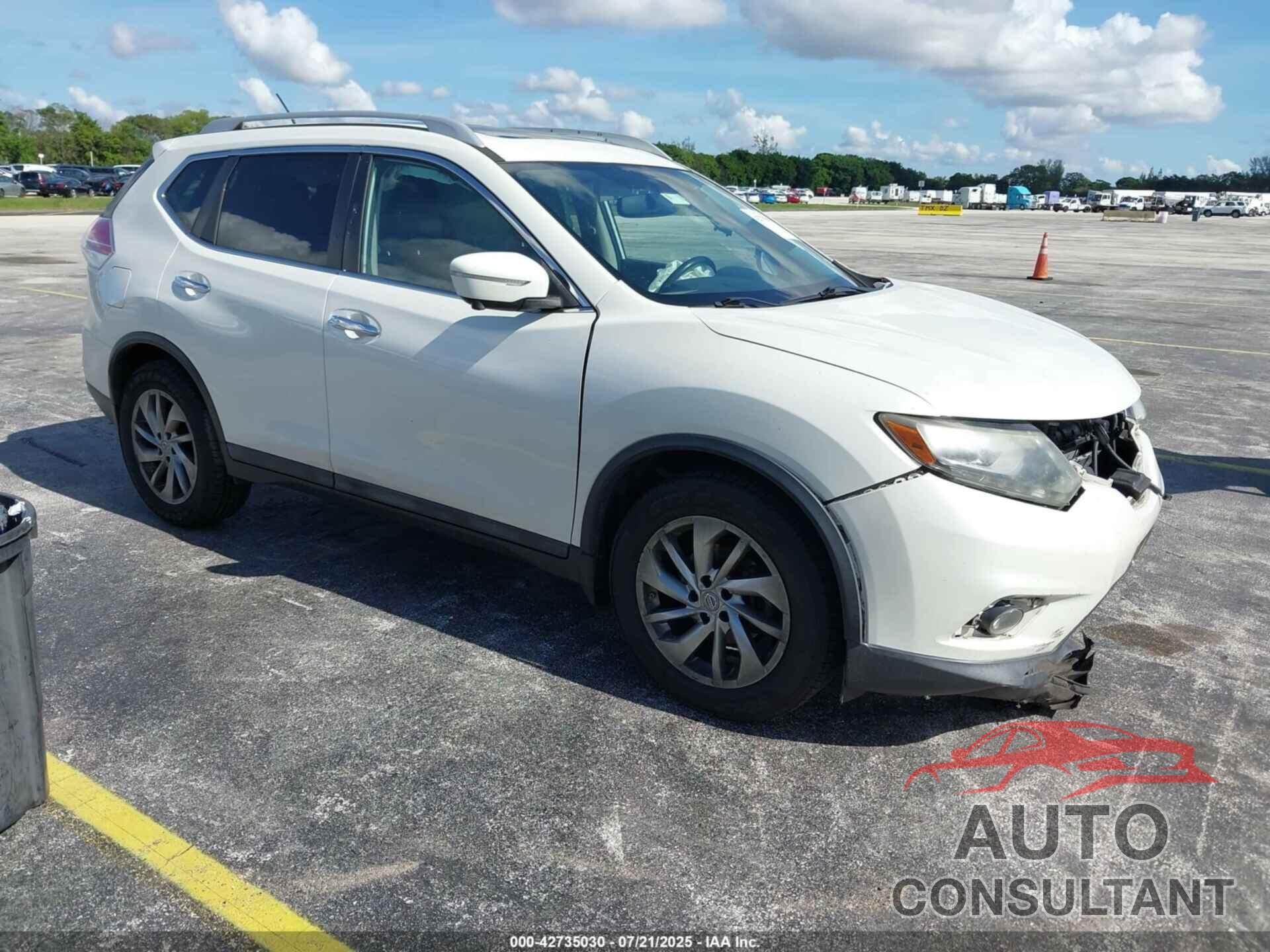 NISSAN ROGUE 2015 - 5N1AT2MT0FC775901