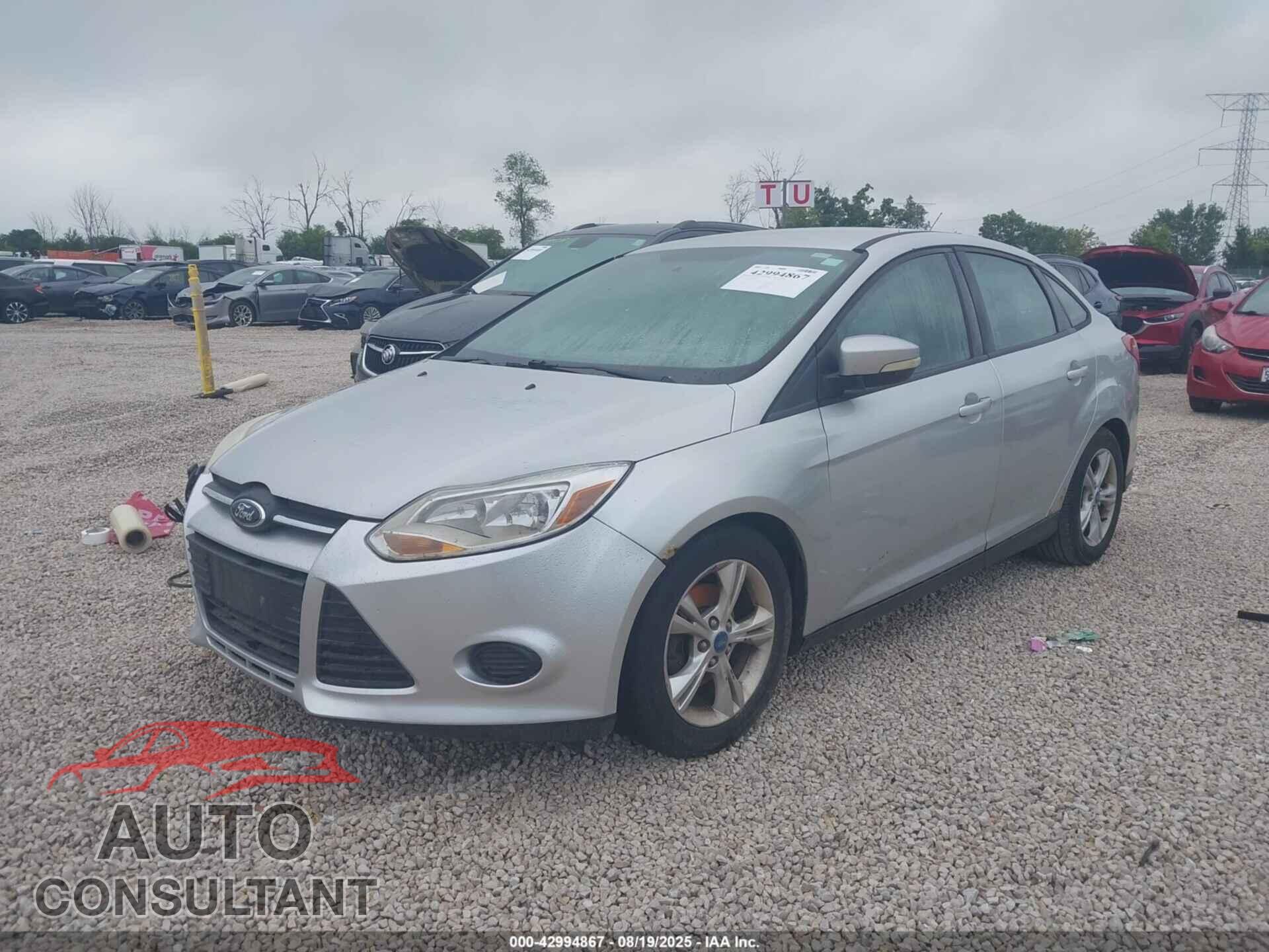 FORD FOCUS 2013 - 1FADP3F2XDL199320