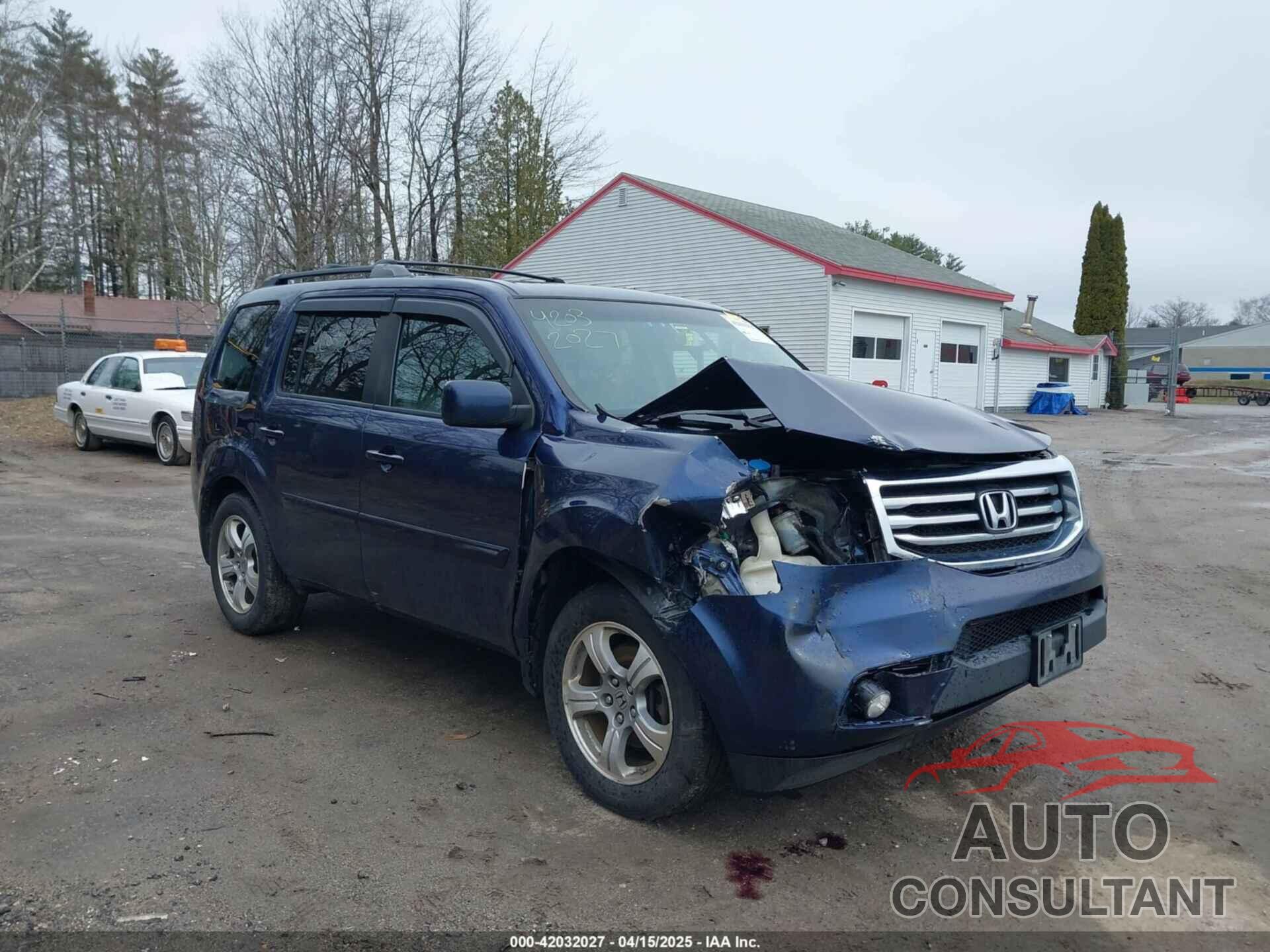 HONDA PILOT 2013 - 5FNYF4H54DB060055