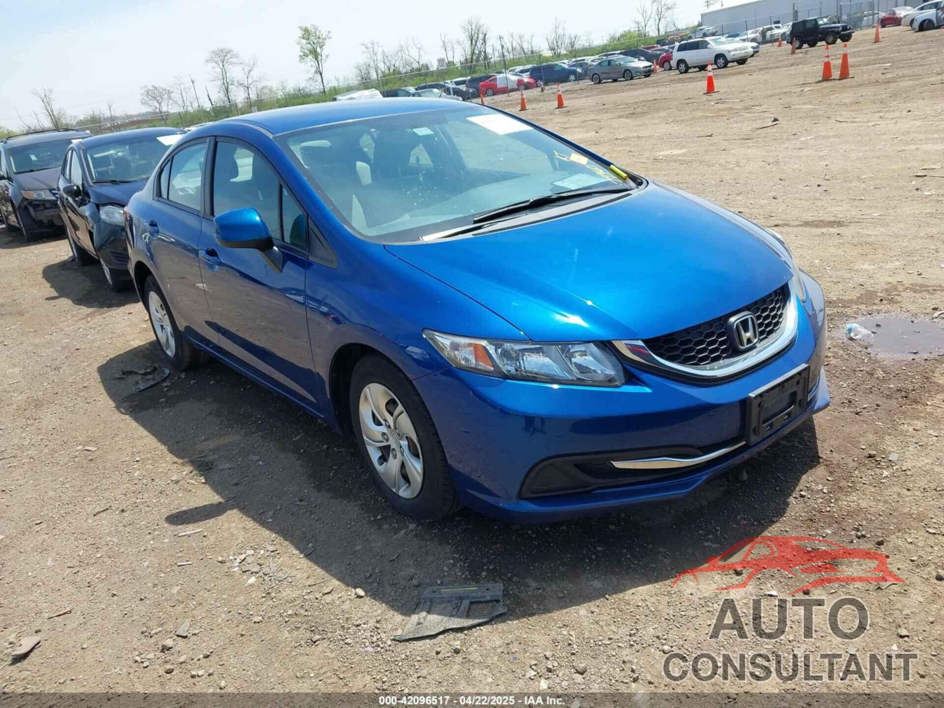 HONDA CIVIC 2013 - 19XFB2E50DE038717