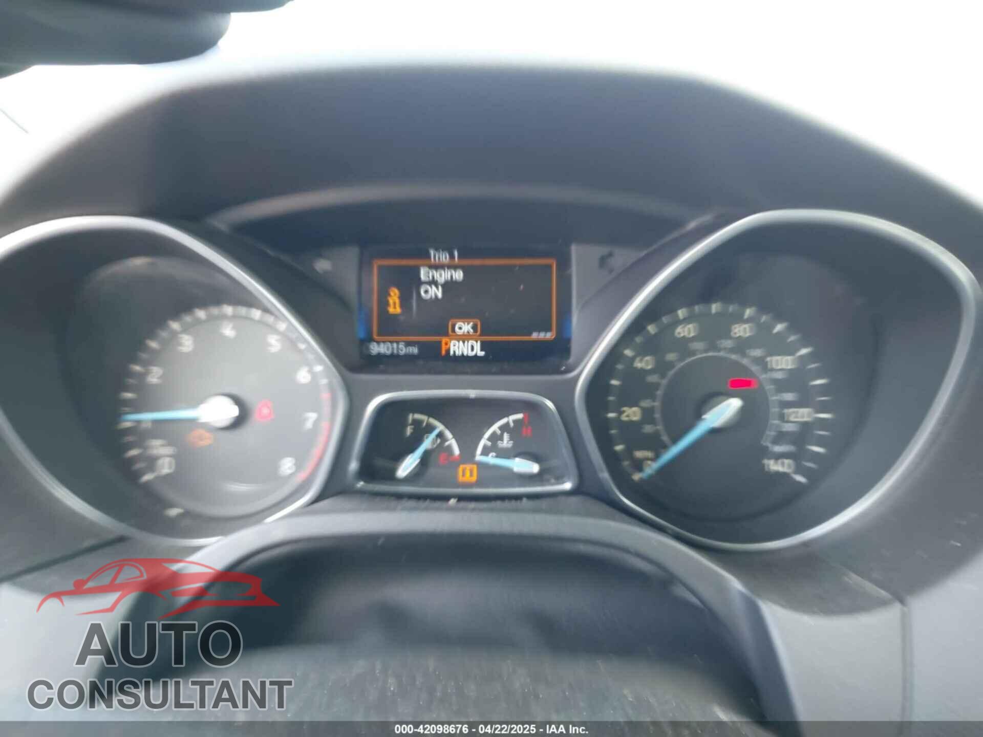 FORD FOCUS 2015 - 1FADP3E2XFL380566