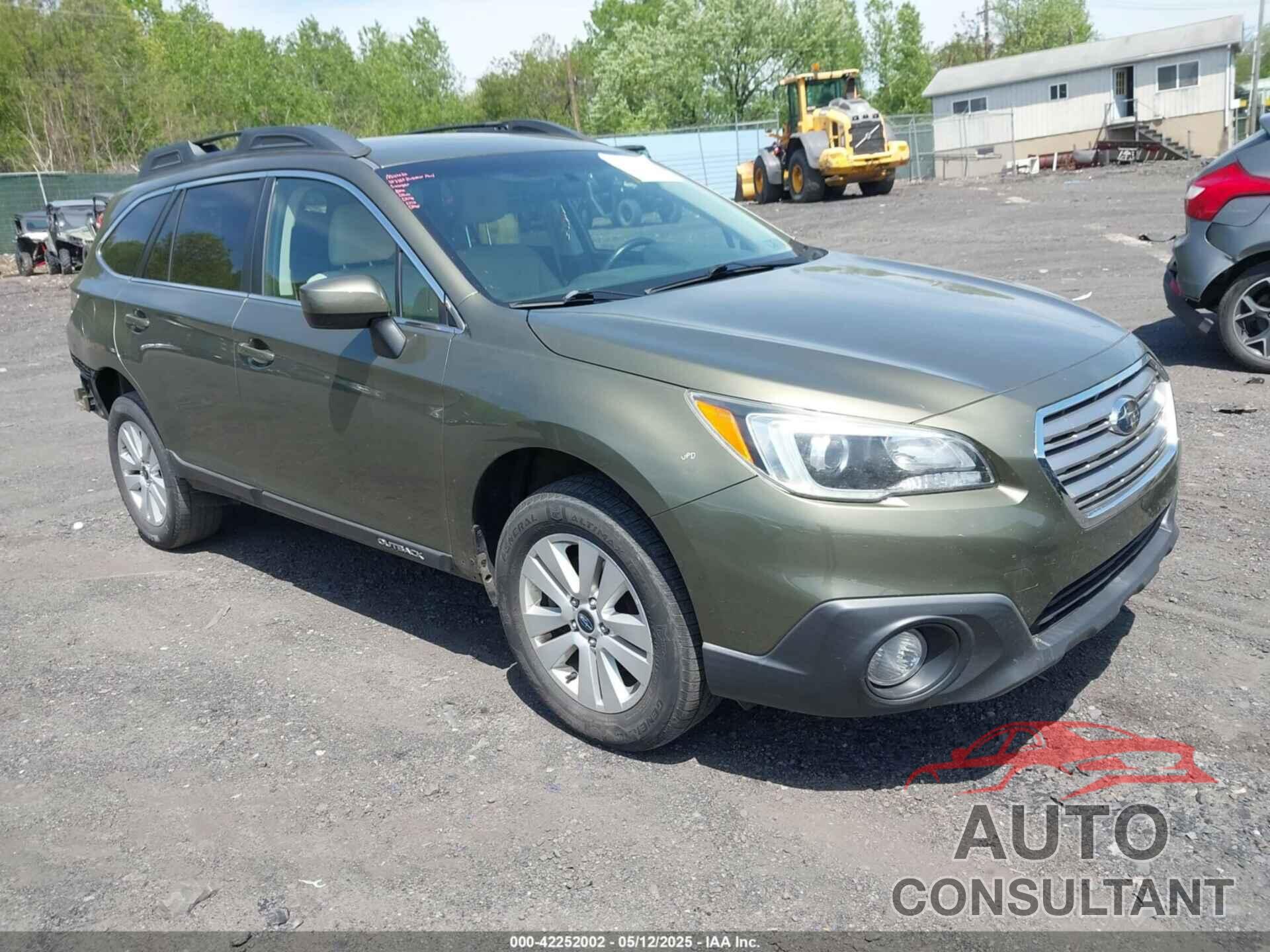 SUBARU OUTBACK 2015 - 4S4BSACC5F3221045